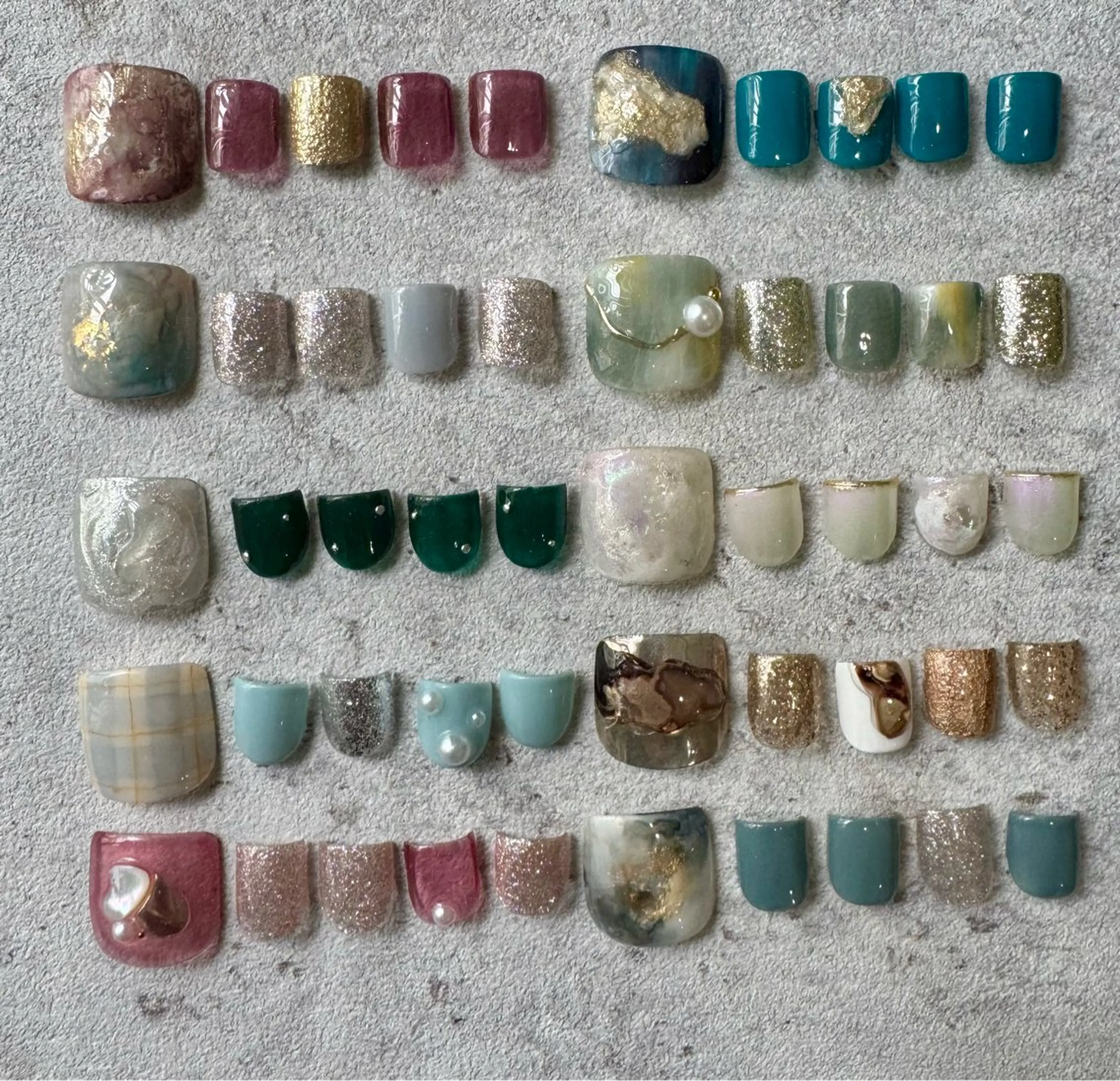 ネイル フットネイル フットネイル Blé nailのネイルデザイン