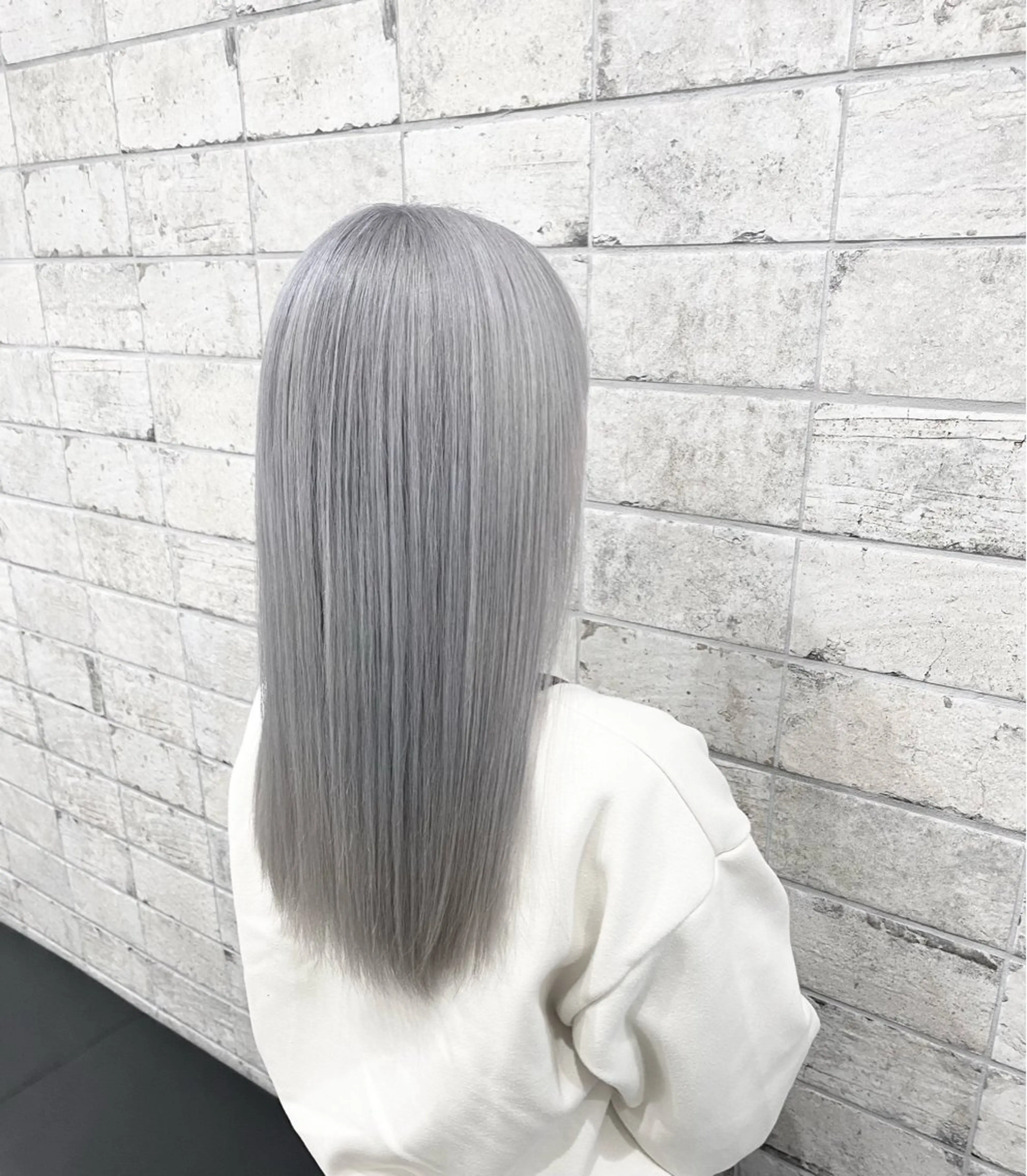 ロング カット ヘアカラー トリートメント 店長 奈須 雄紀のヘアスタイル