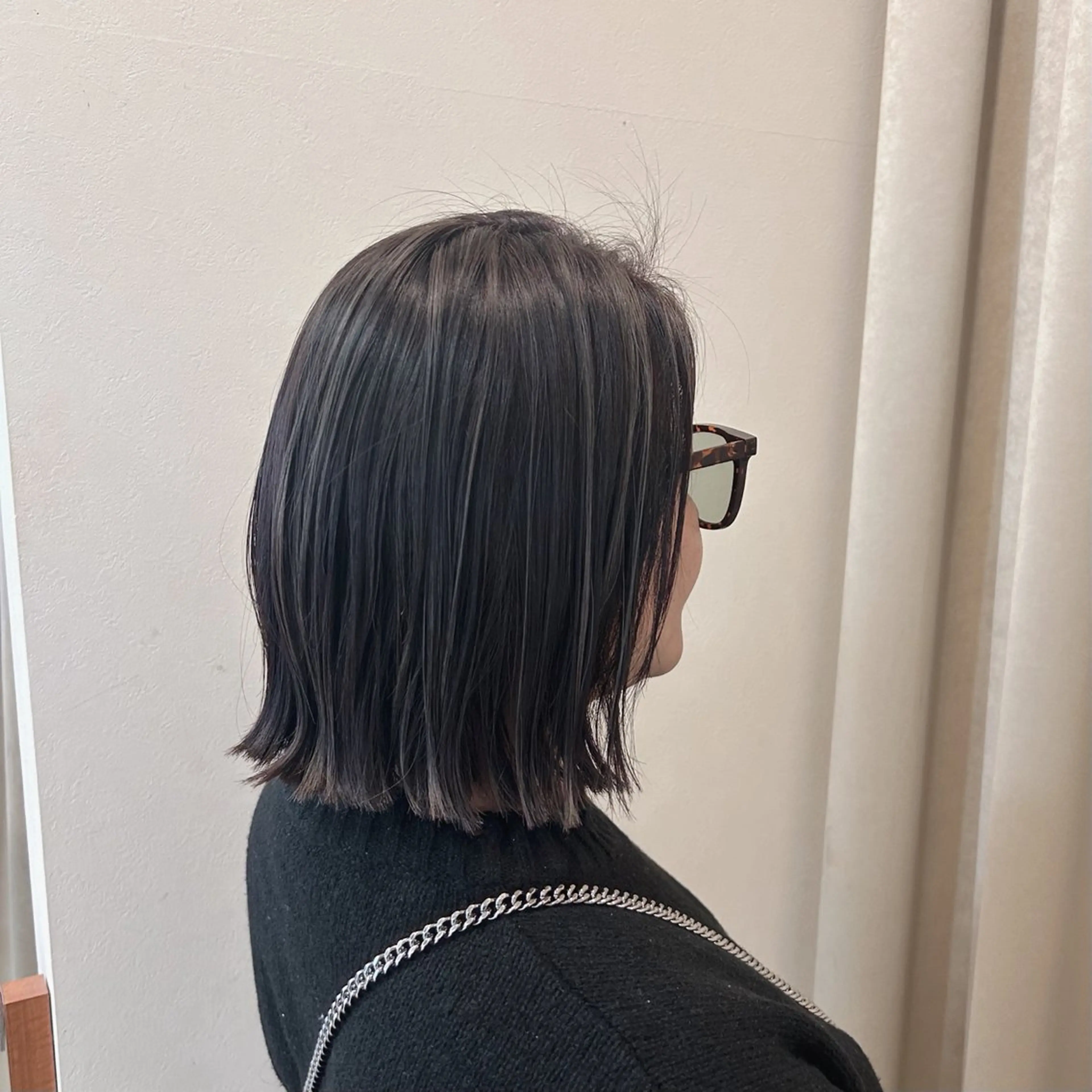 ミディアム カラー ハイライトカラー ハイライト nakano amiのヘアスタイル