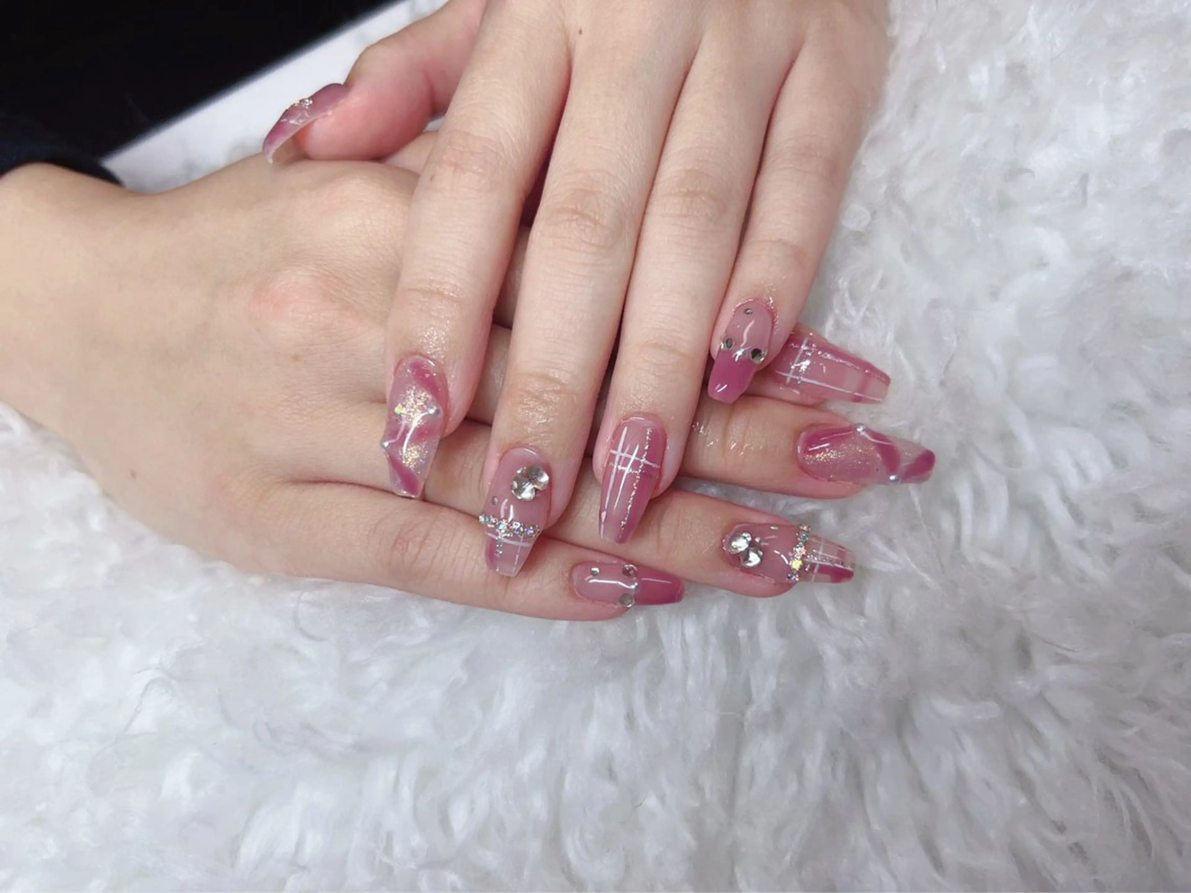 ネイル ハンドネイル ハンドケア 💜MIYA nail川崎店のネイルデザイン