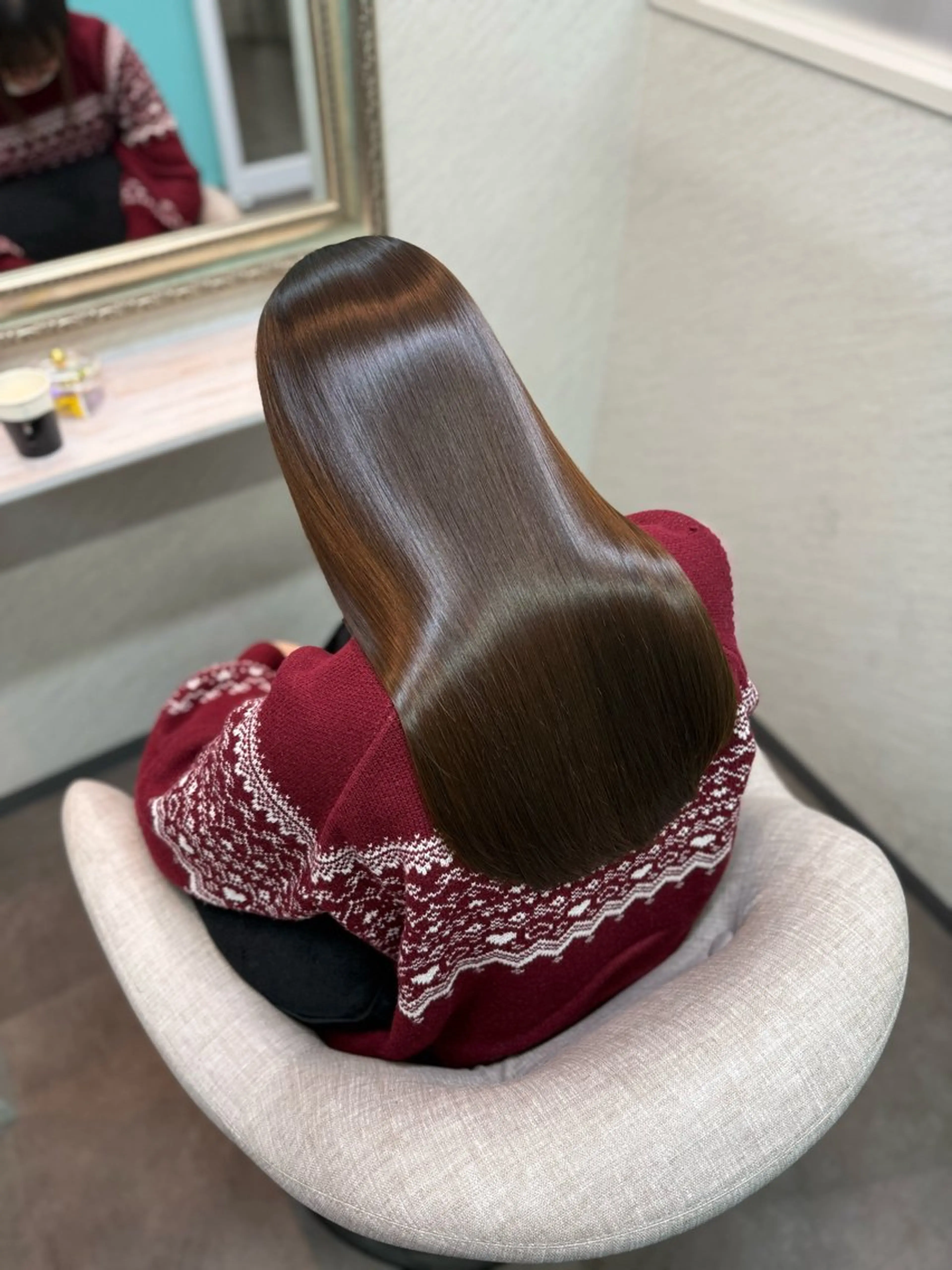 ロング トリートメント ヘッドスパ 髪質改善/縮毛矯正 アンナ🍊のヘアスタイル