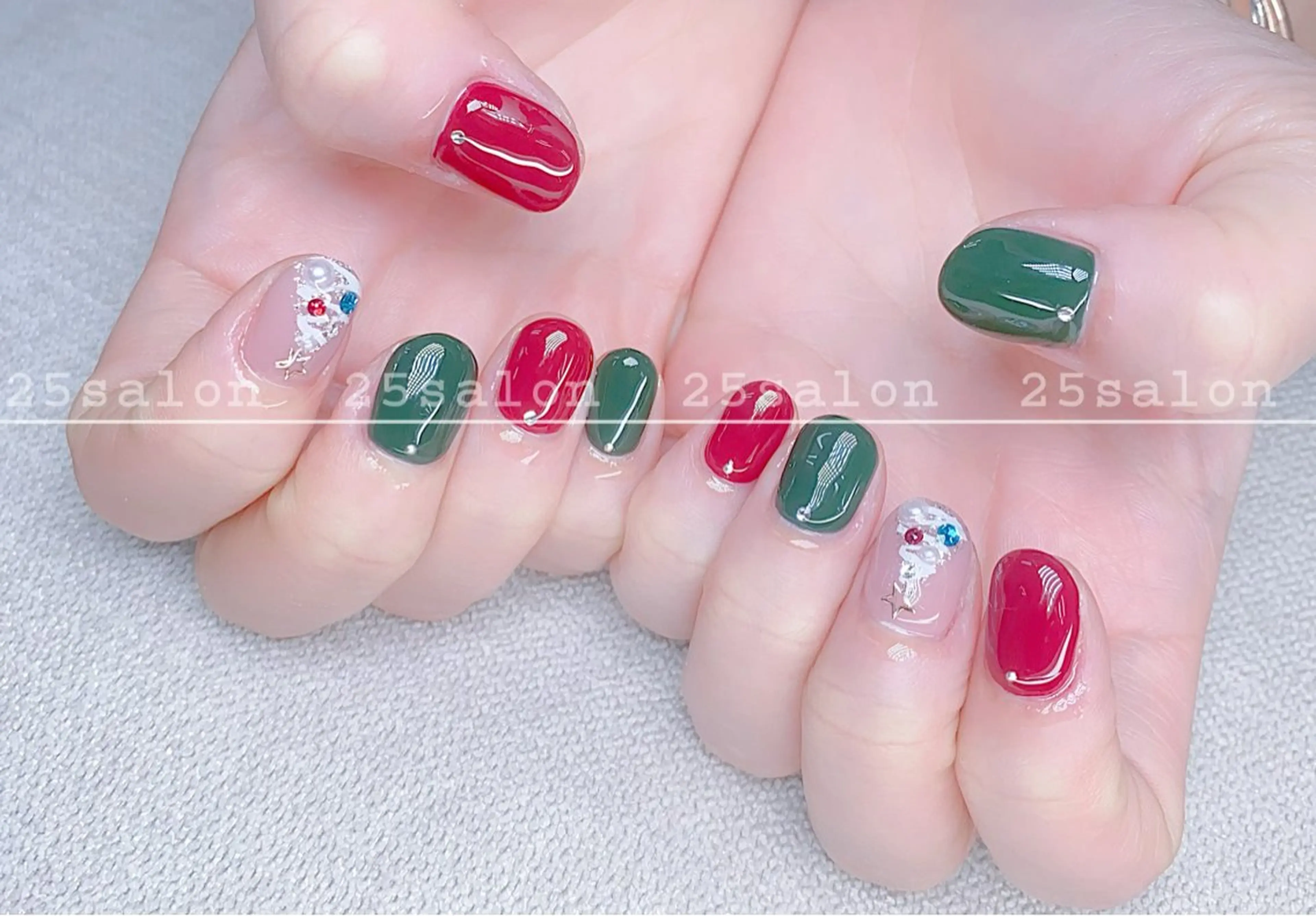 ネイル ジェルネイル 韓国ネイル ニュアンスネイル パラジェル ワンホンネイル 2 5のマツエク・マツパデザイン