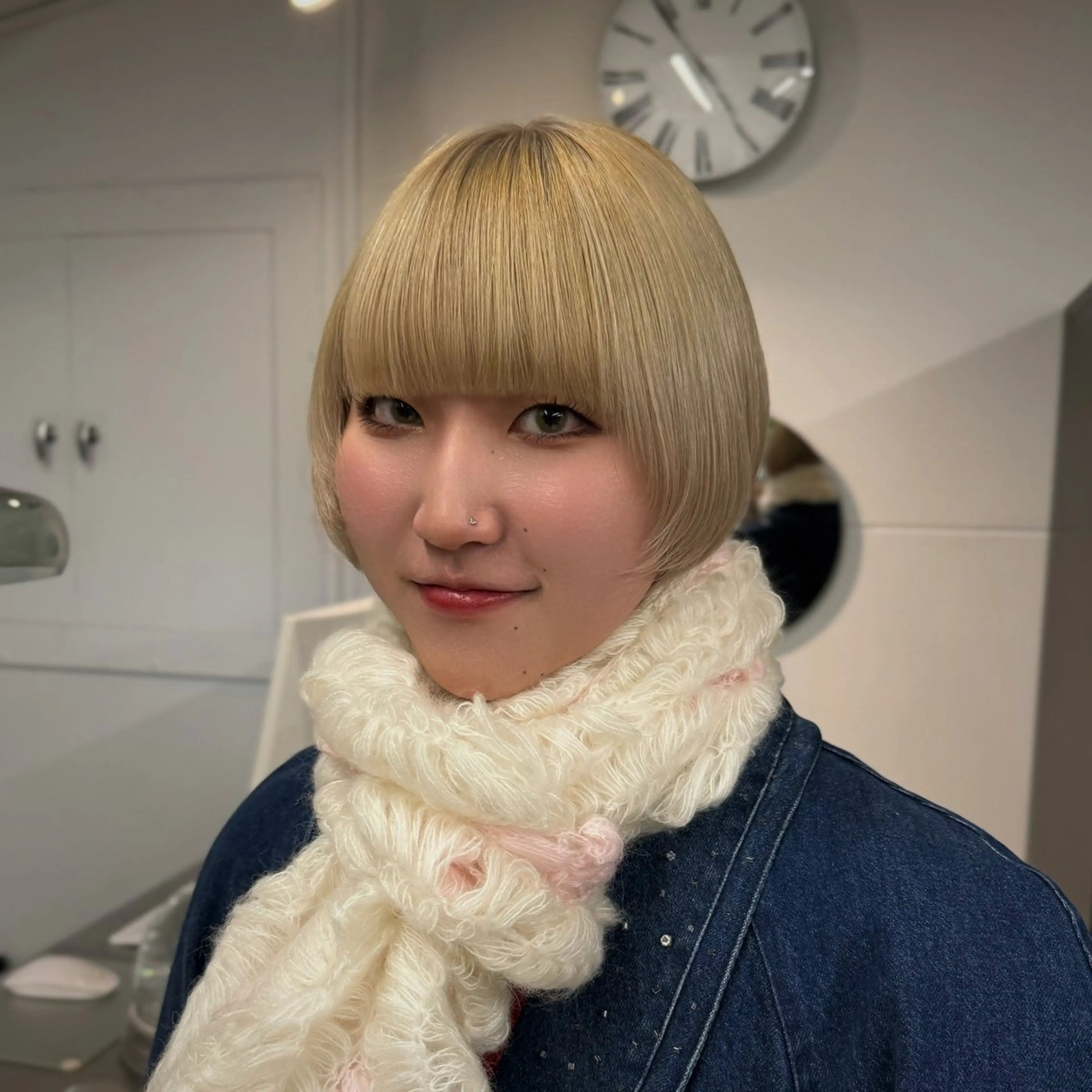 【2〜3回目限定🌟】🐬カット+ケア付きWカラー+AujuaSP&TR🐬の写真