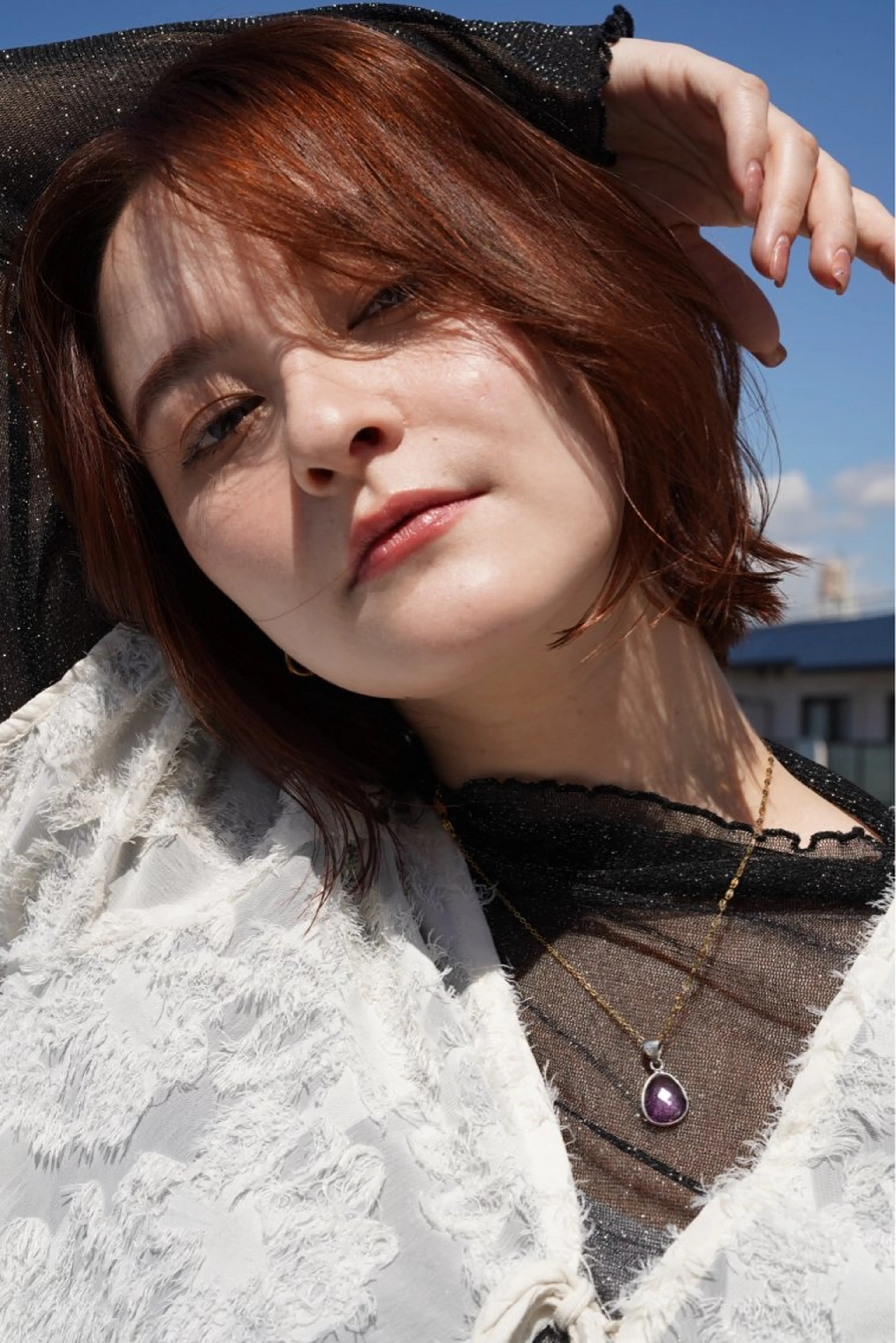 ショート カラー 村泉 心のヘアスタイル