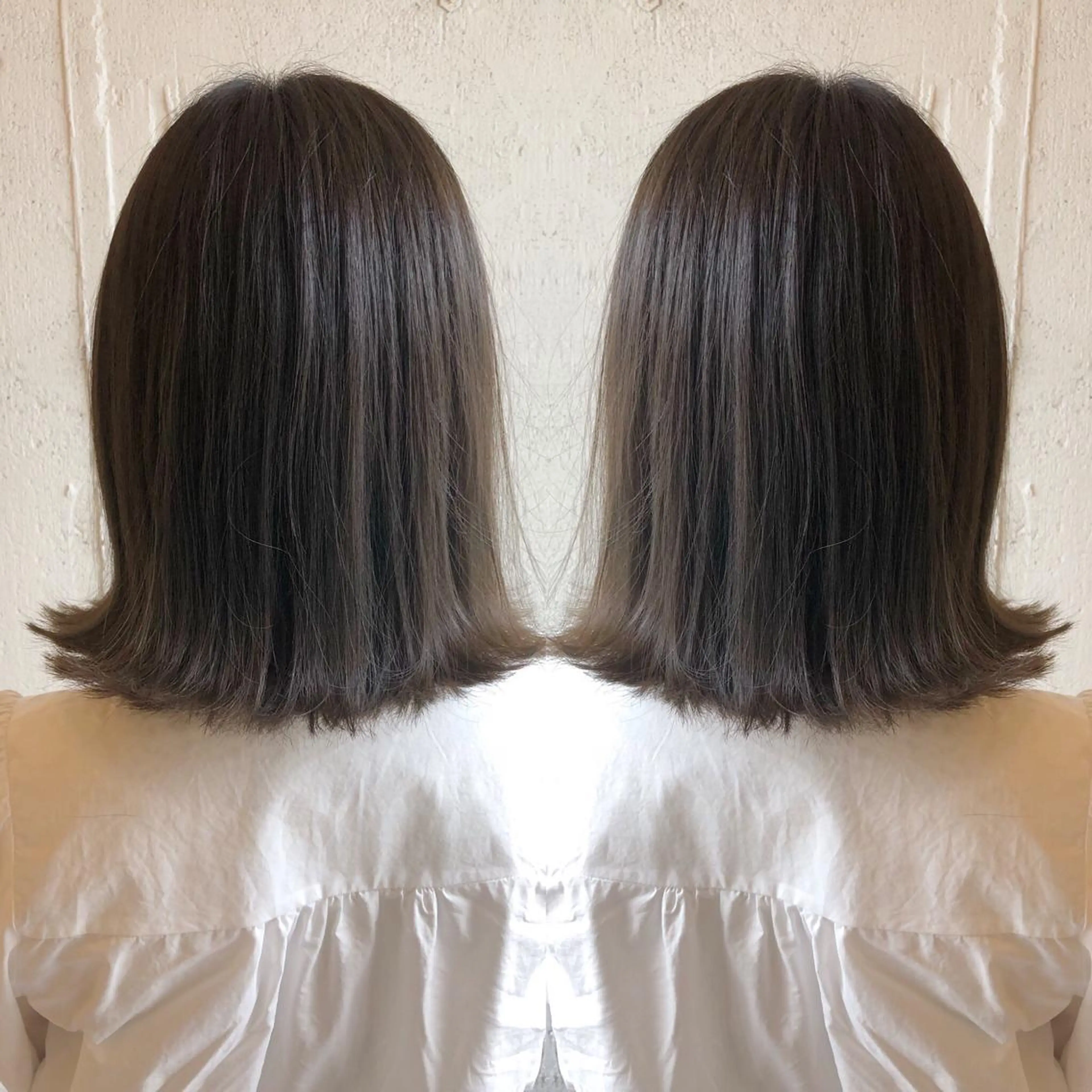 ミディアム あらき ちさとのヘアスタイル
