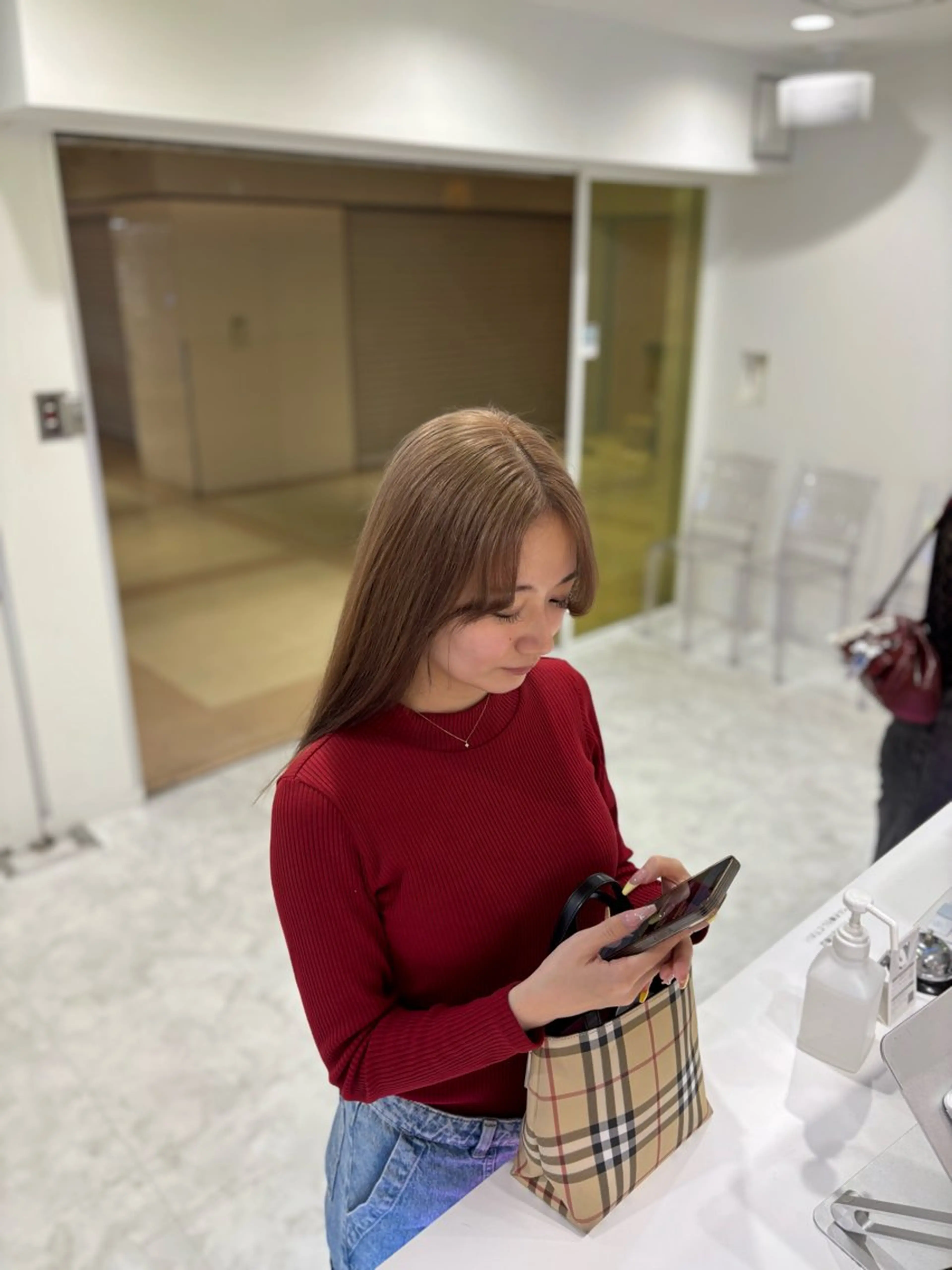 ロング カラー 大人っぽベージュ🤍 当日予約◎ヒロトのヘアスタイル