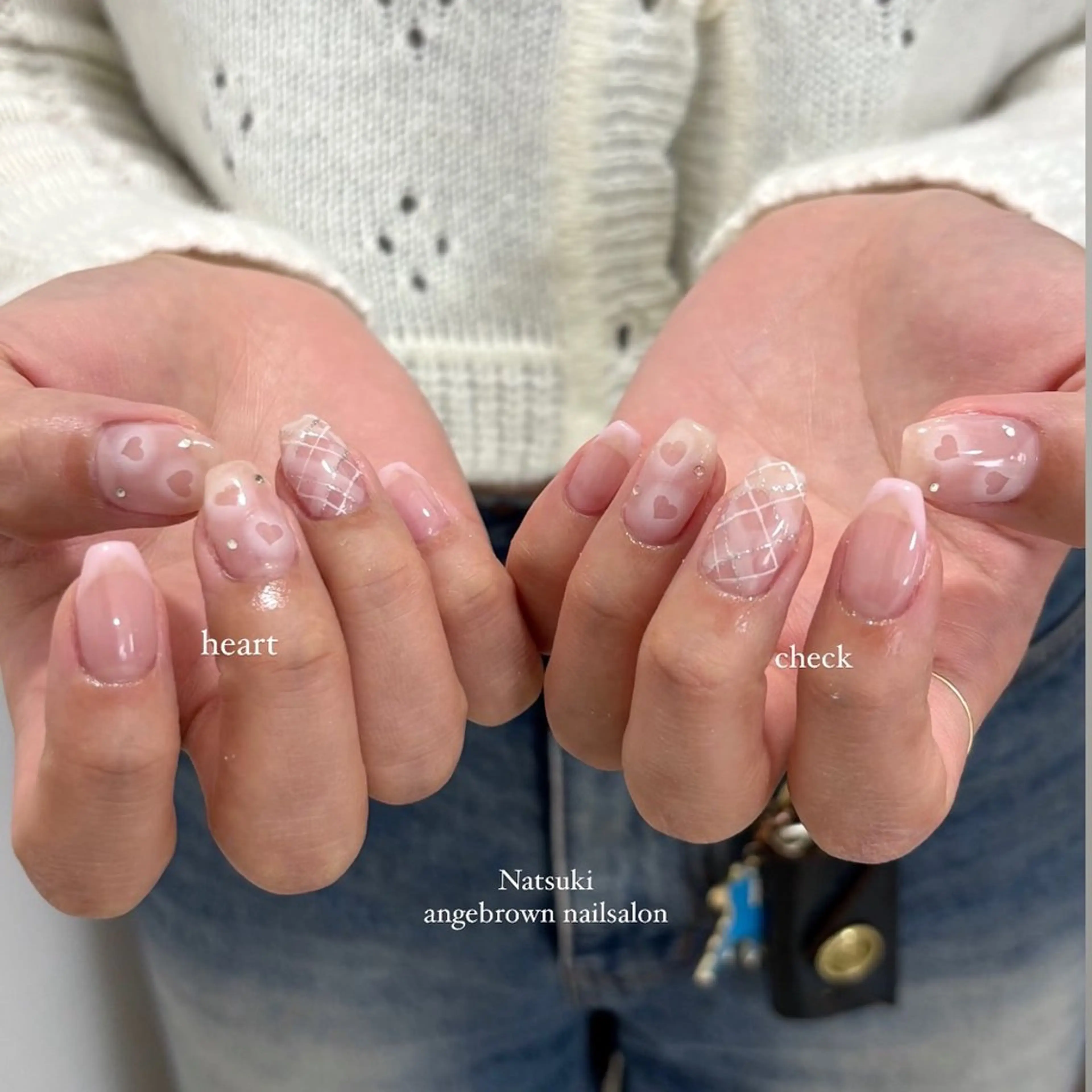 ネイル ハンドネイル ange brownのネイルデザイン