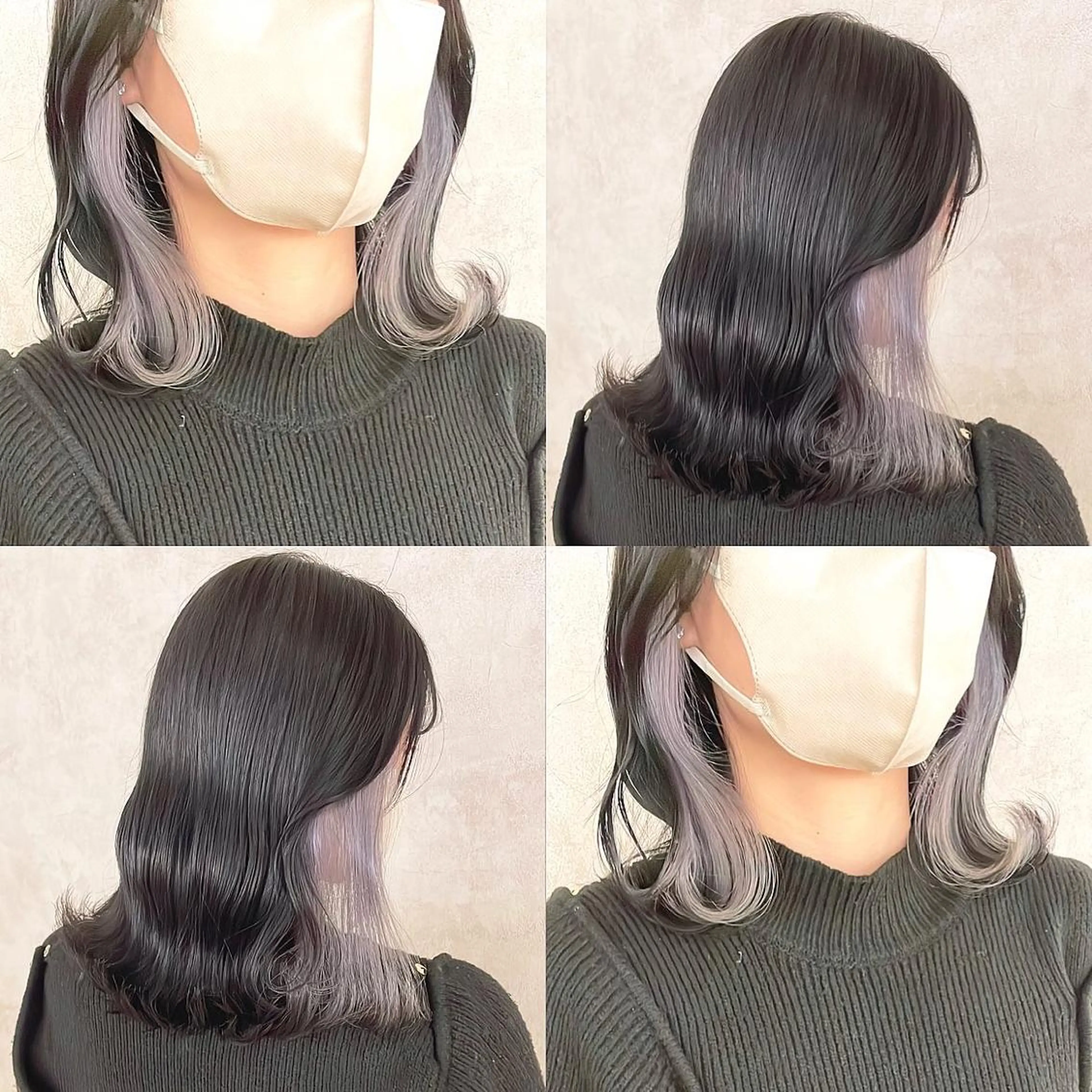 カラー ブリーチ ヘアカラー トリートメント 渋谷:インナーカラー ／🍒エリカ🍒のヘアスタイル