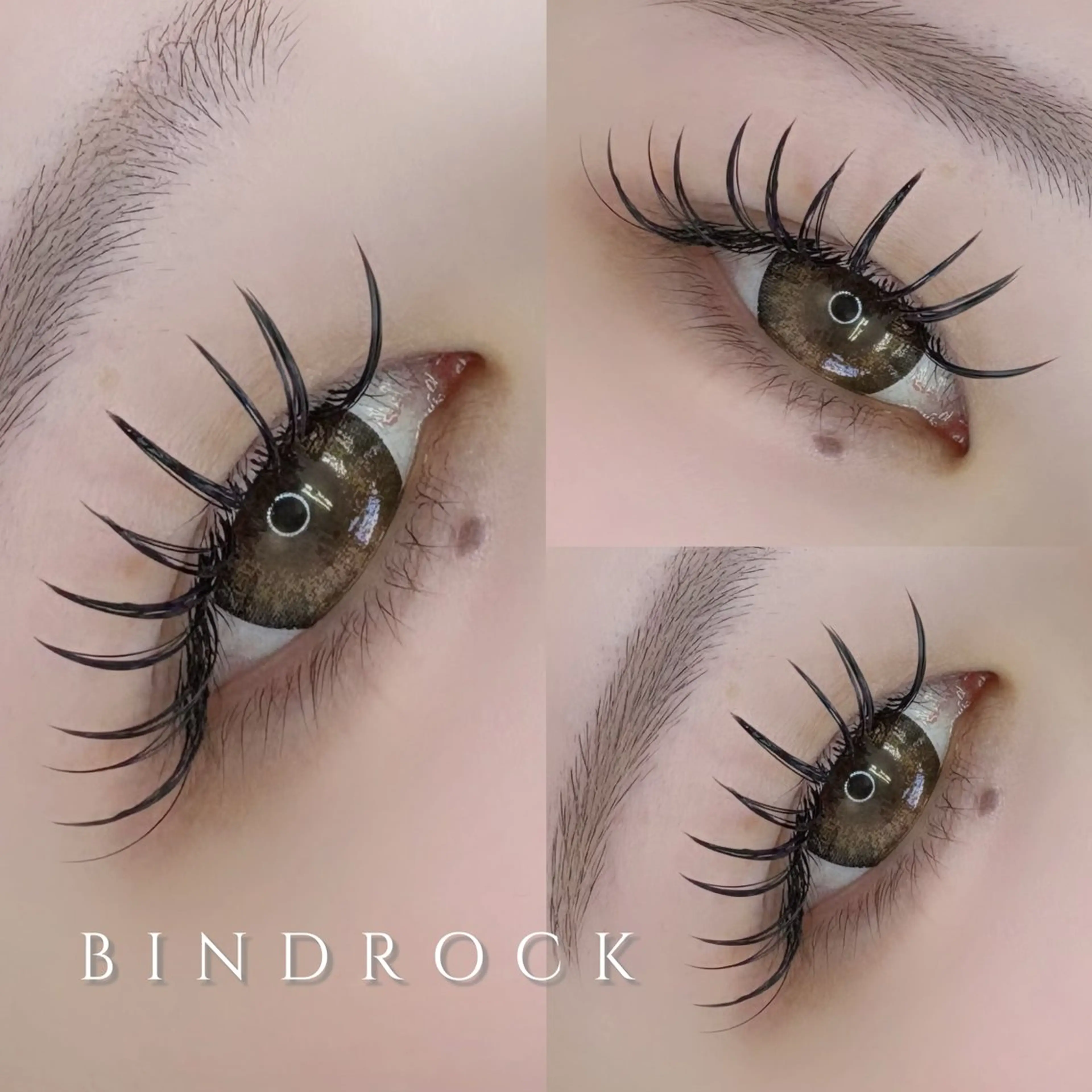 マツエク・マツパ バインドロック 束感まつ毛 マツエク eyelashsalon aim所属・aim ♡のマツエク・マツパデザイン