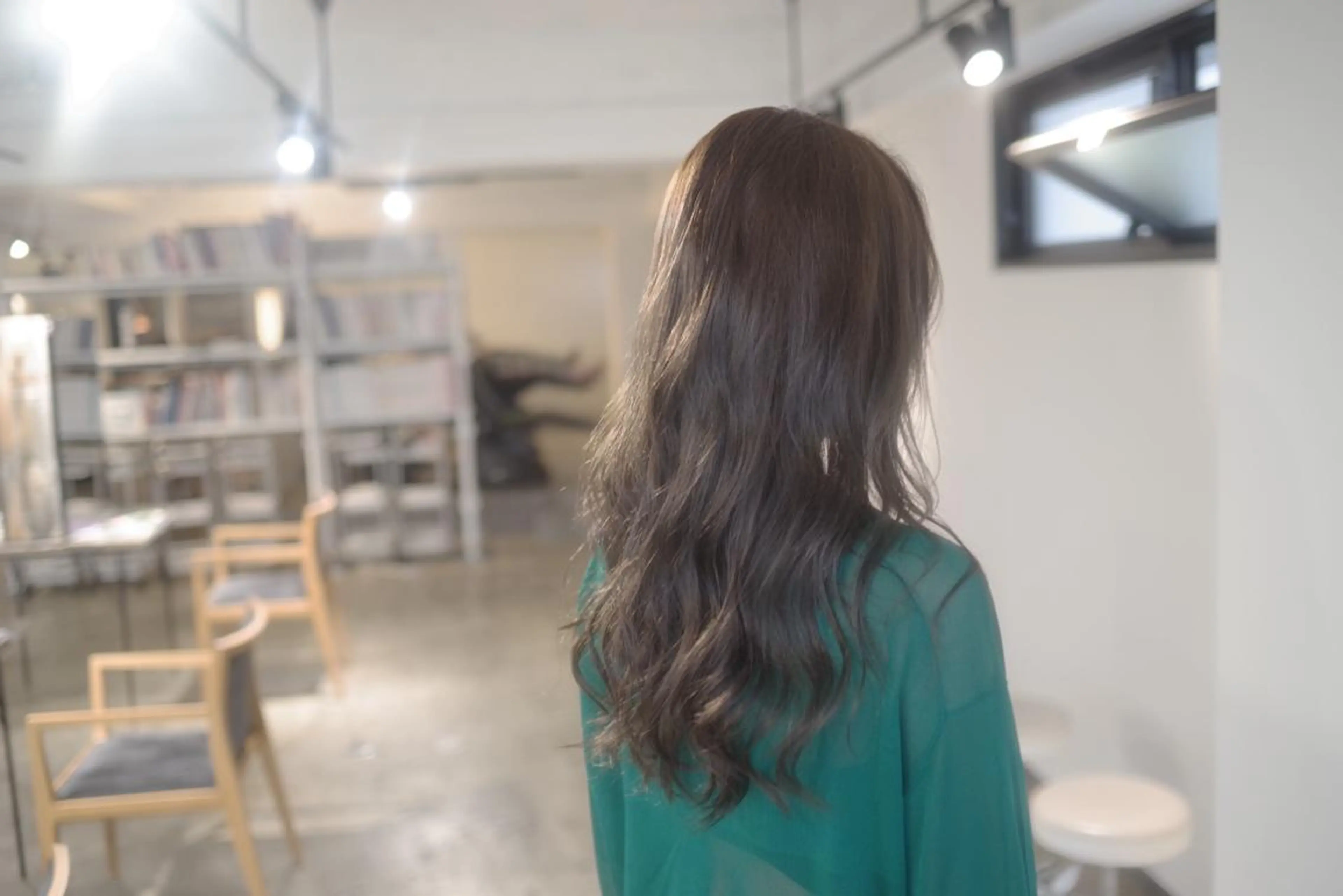 ロング ヘアカラー トリートメント etore 矢場町 南沙希のヘアスタイル