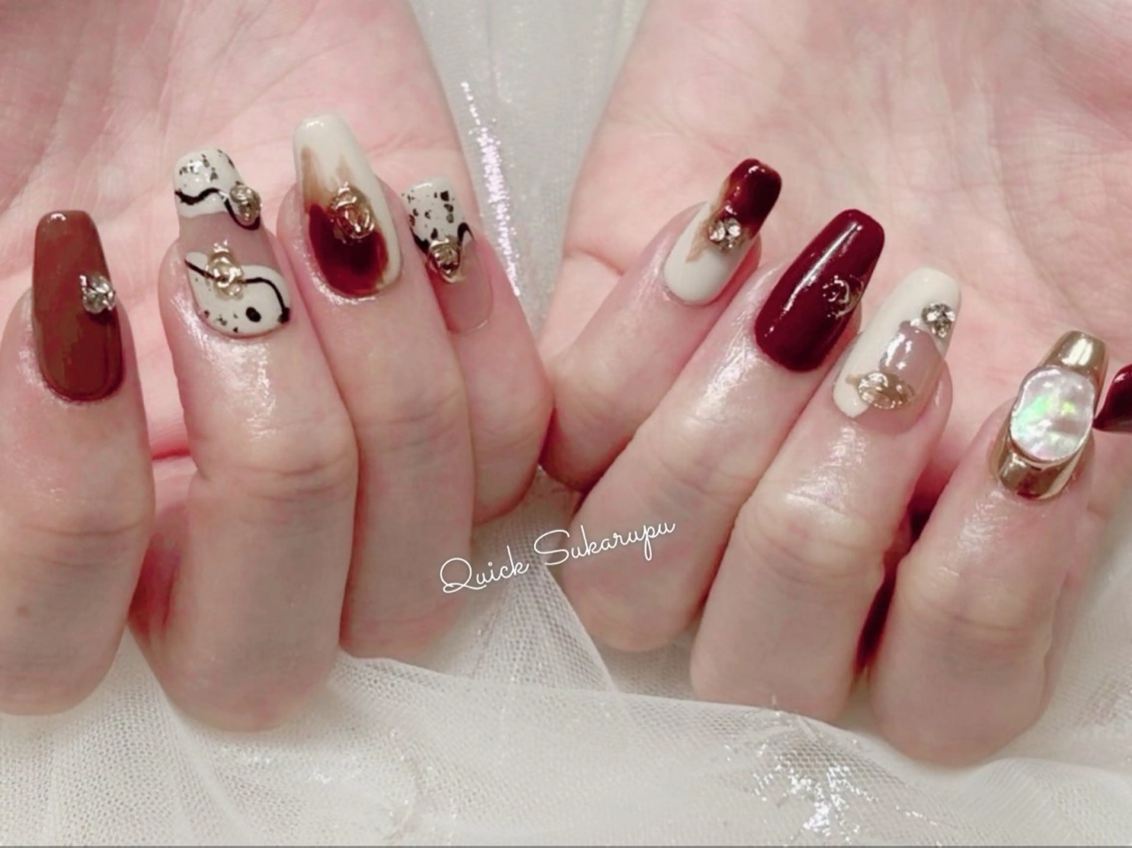 ネイル ハンドネイル Quick Sukarupu 高田馬場店所属・Quick Sukarupuのネイルデザイン