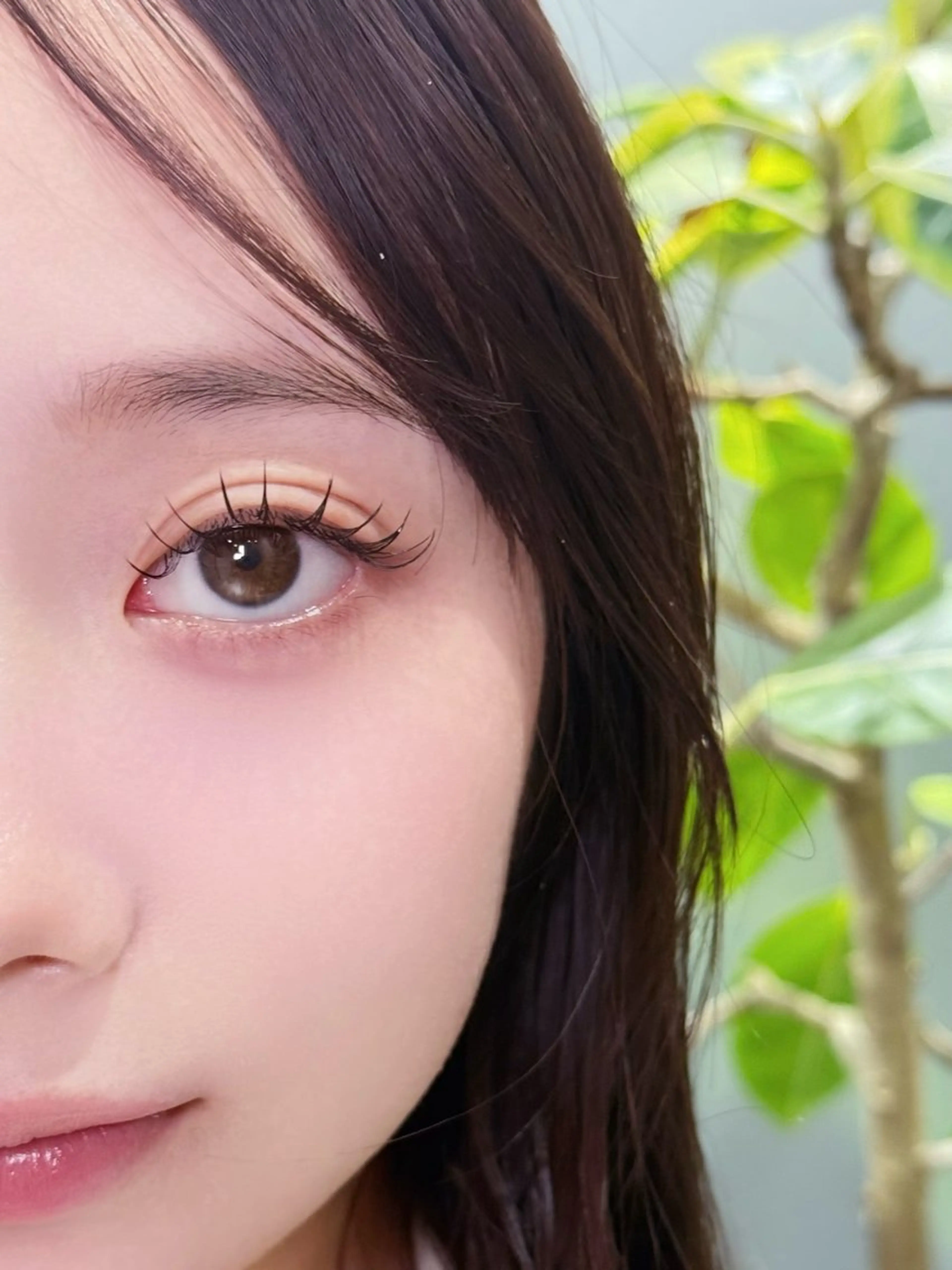 マツエク・マツパ 束感まつ毛 フラットラッシュ ナチュラル マツエク SALON VILLAGE所属・cherien 梅津のマツエク・マツパデザイン