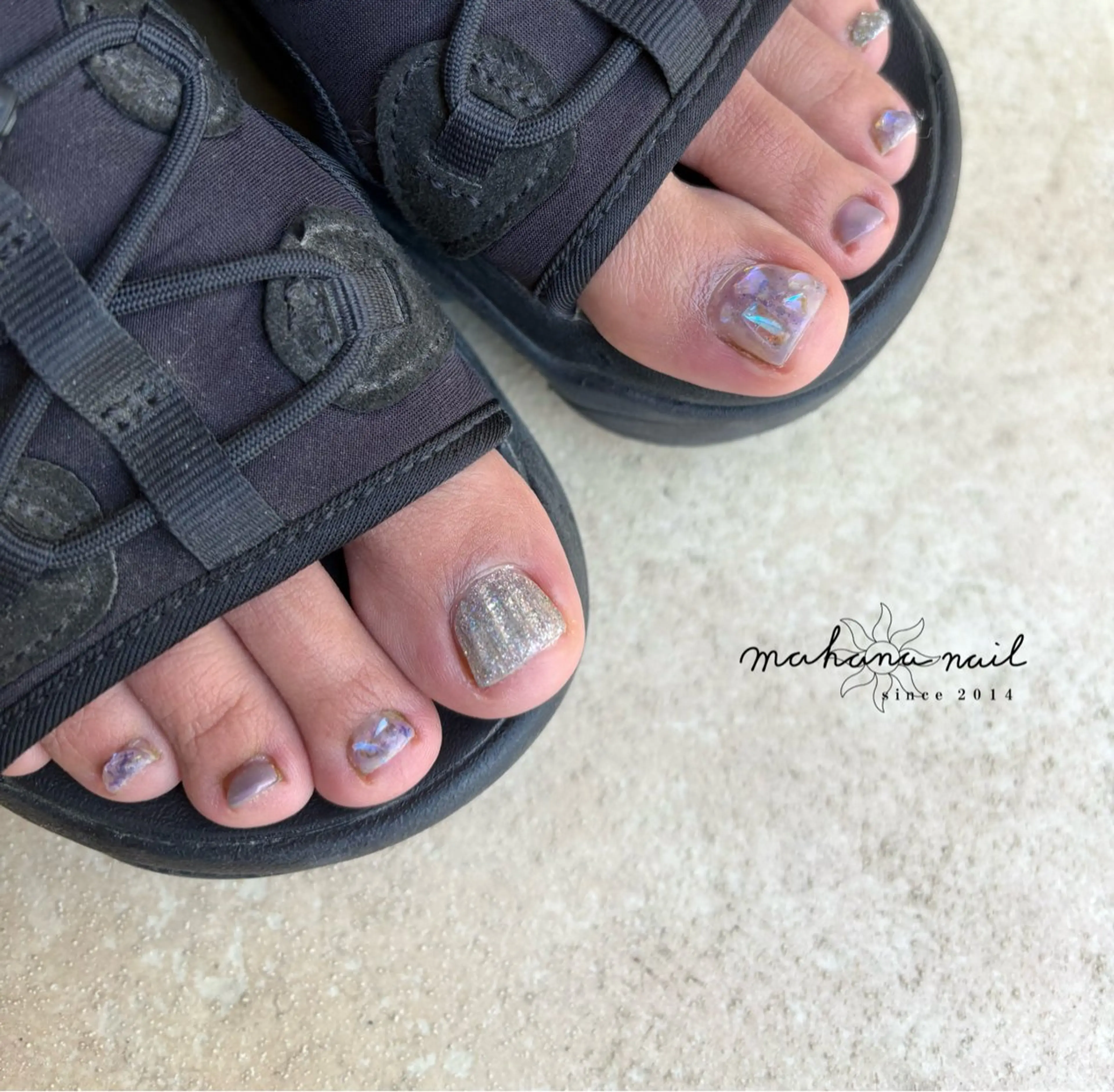 ネイル フットネイル mahana nailのネイルデザイン