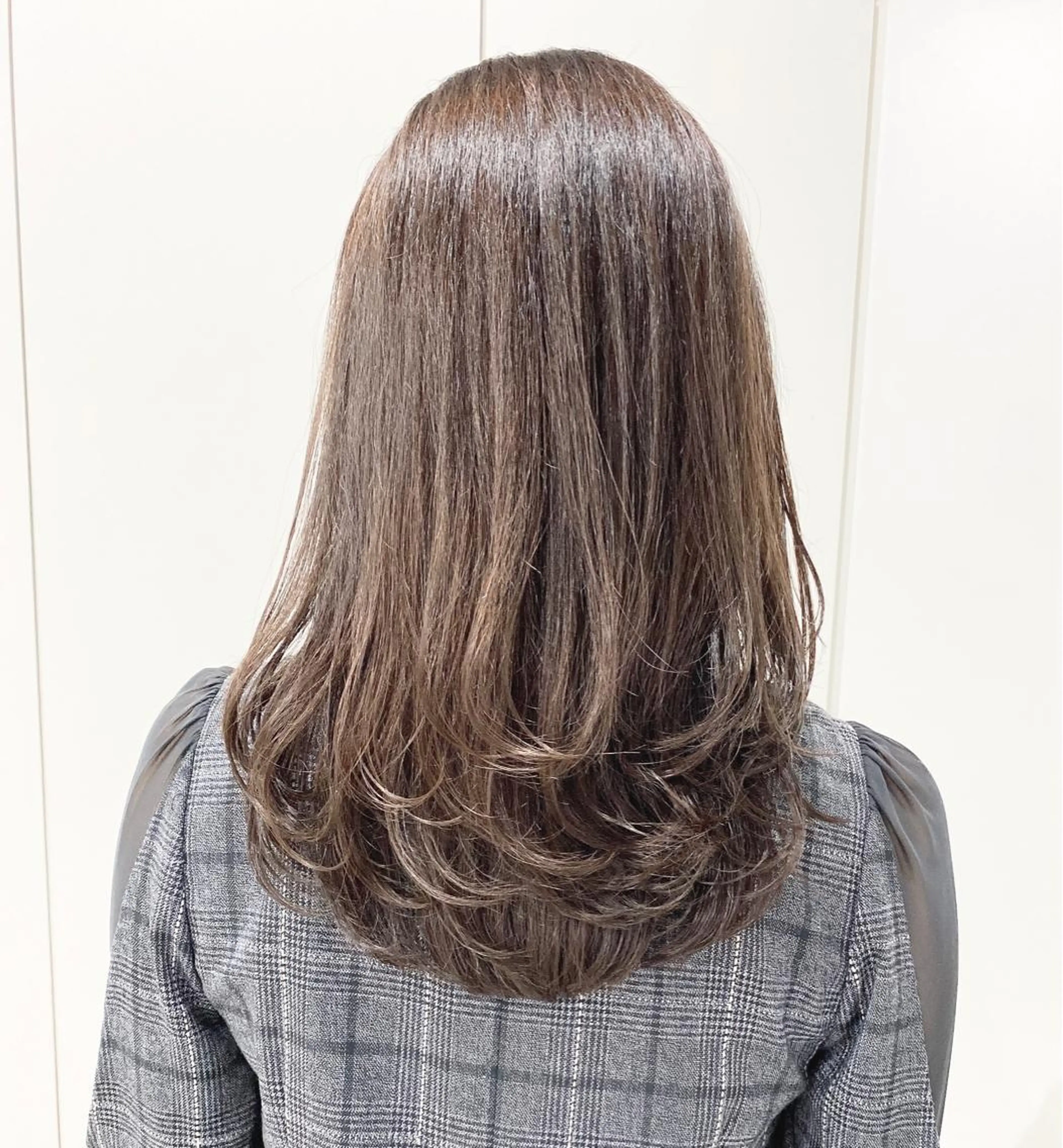 ロング レイヤーカット giinii所属・横浜縮毛矯正 ☆渋谷良太のヘアスタイル