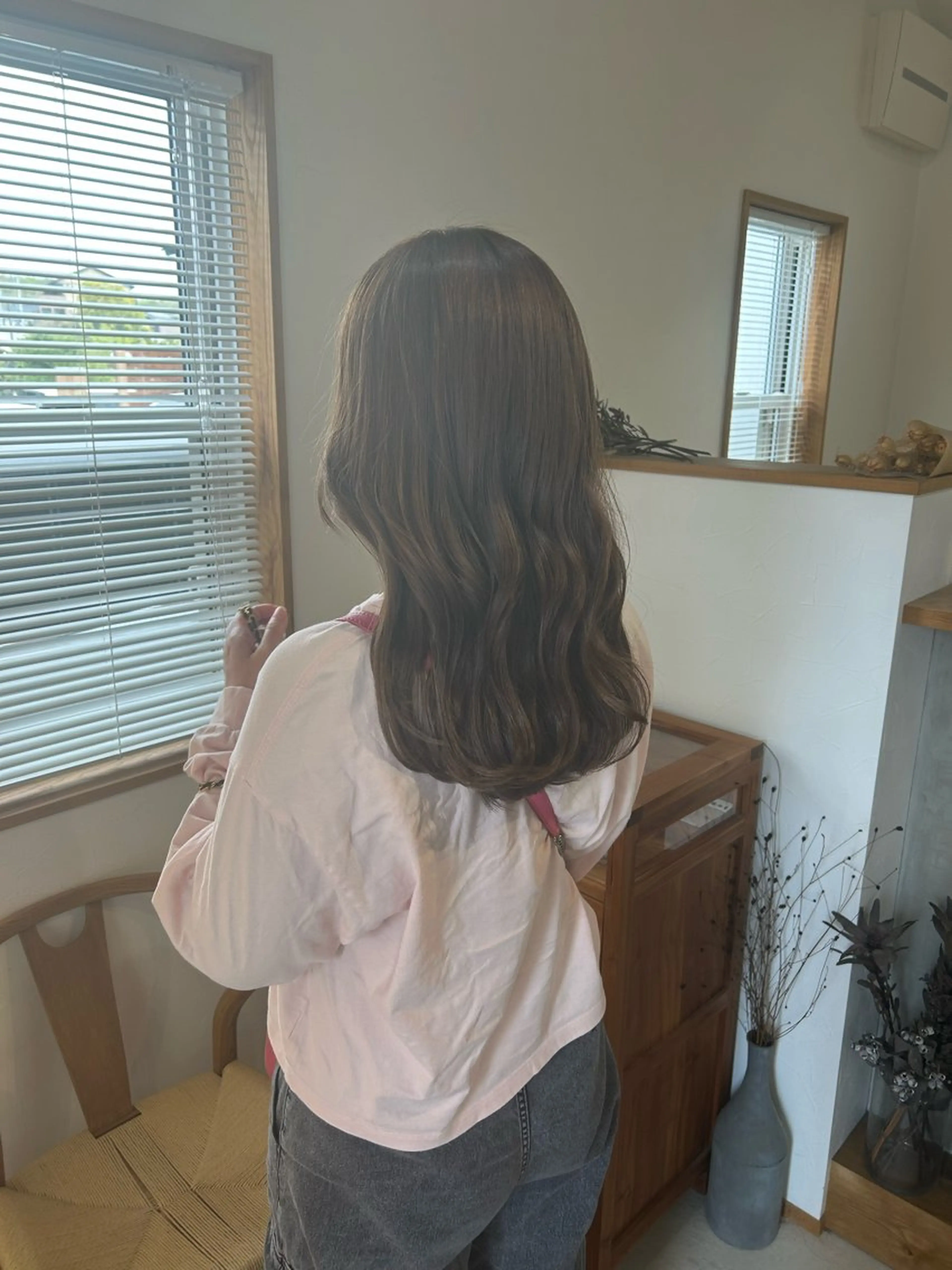 ヘアカラーの写真