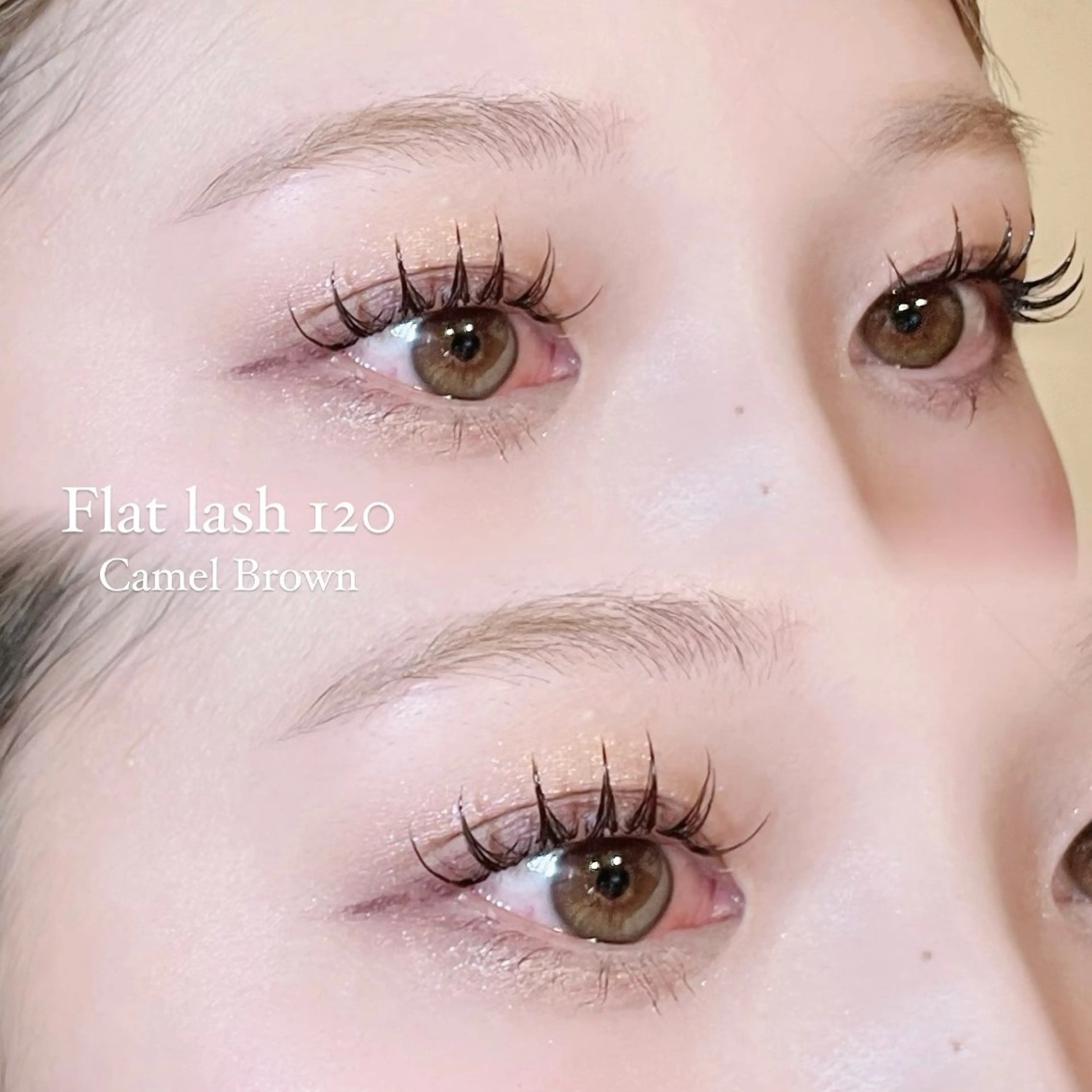 マツエク・マツパ フラットラッシュ 大宮 あかりのマツエク・マツパデザイン