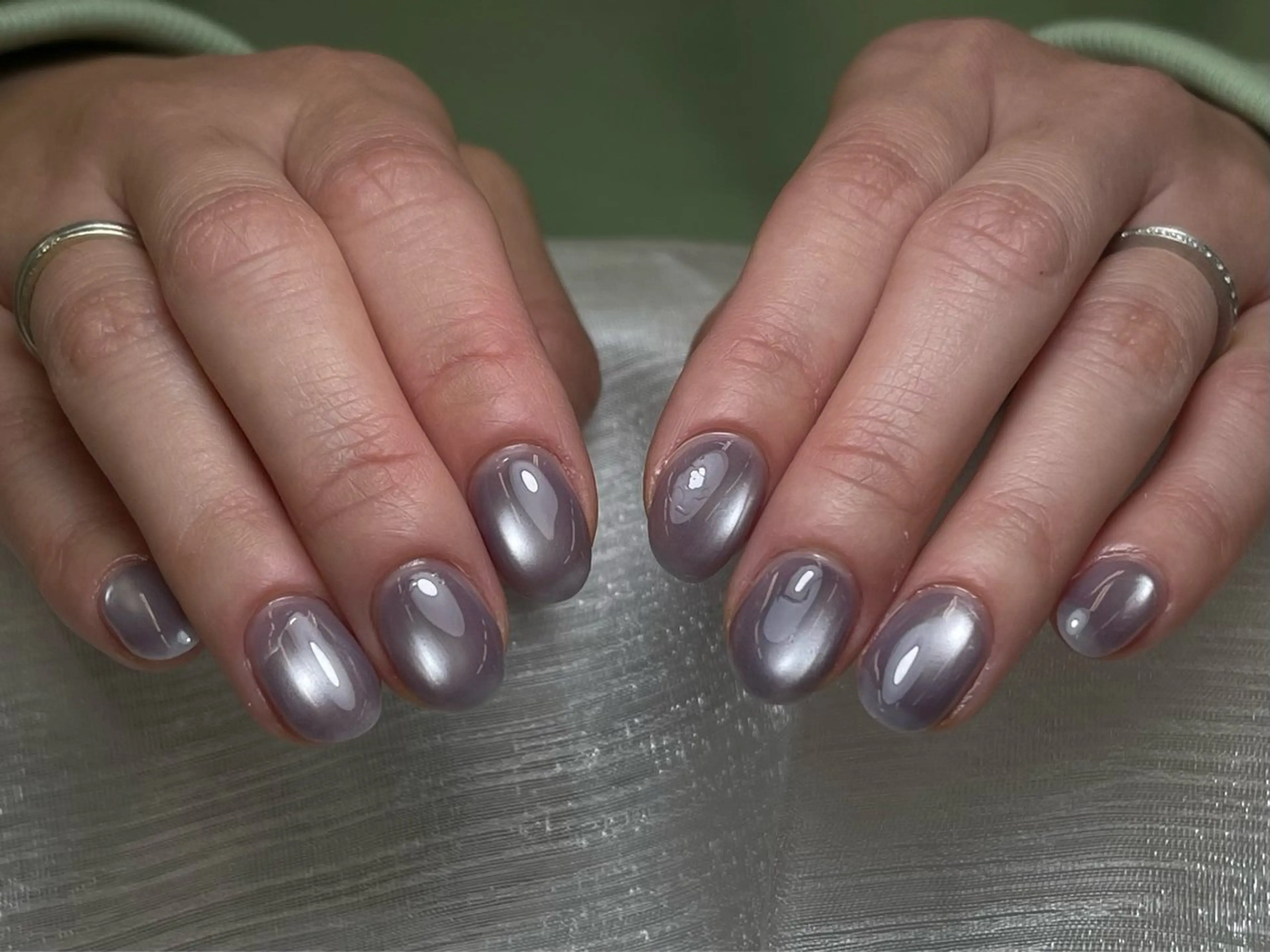 ネイル マグネットネイル シンプルネイル 春ネイル マエダ アミ Best Nailのネイルデザイン