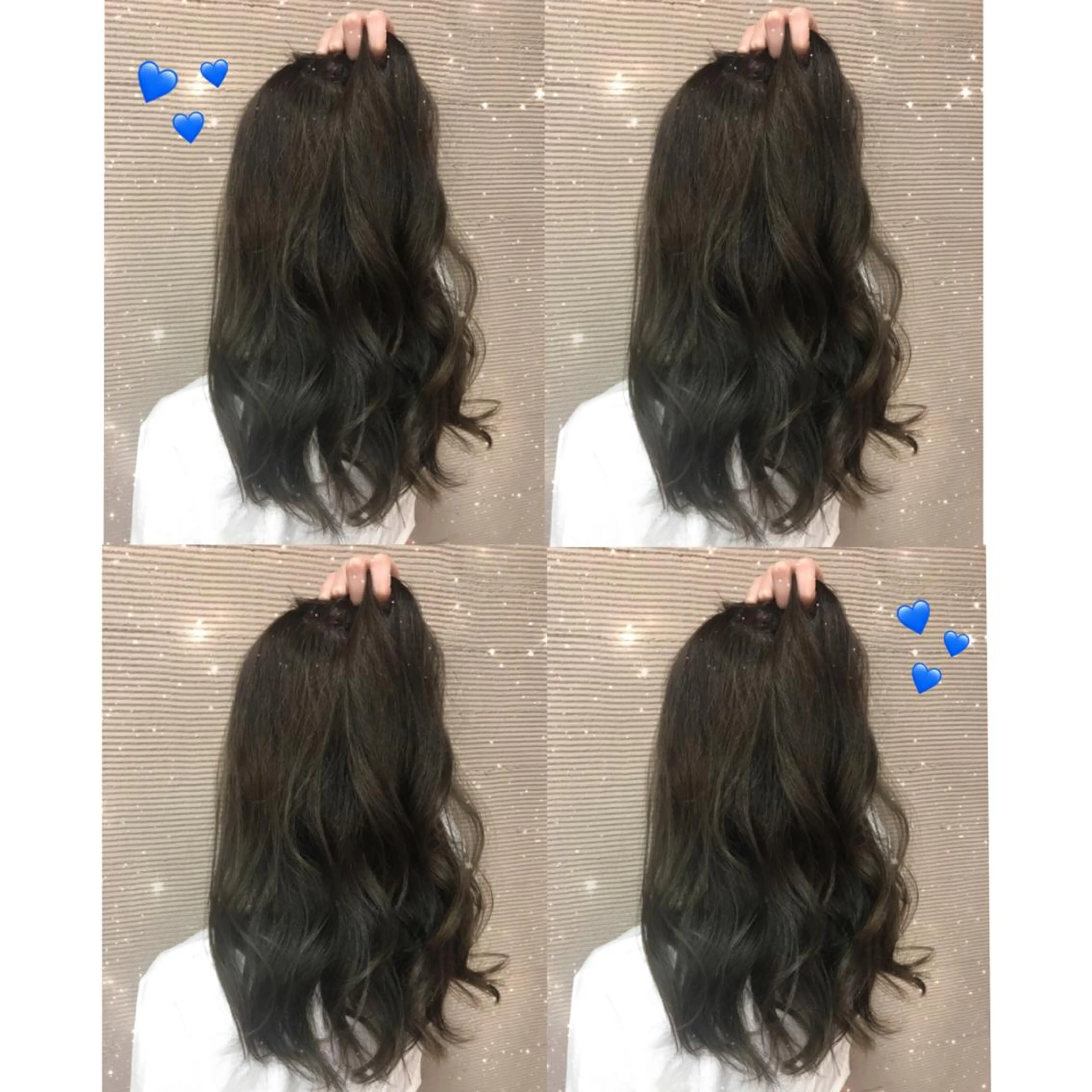 ロング カラー アディクシーカラー グレージュ 韓国ヘア得意❤︎森澤 悠佳のヘアスタイル