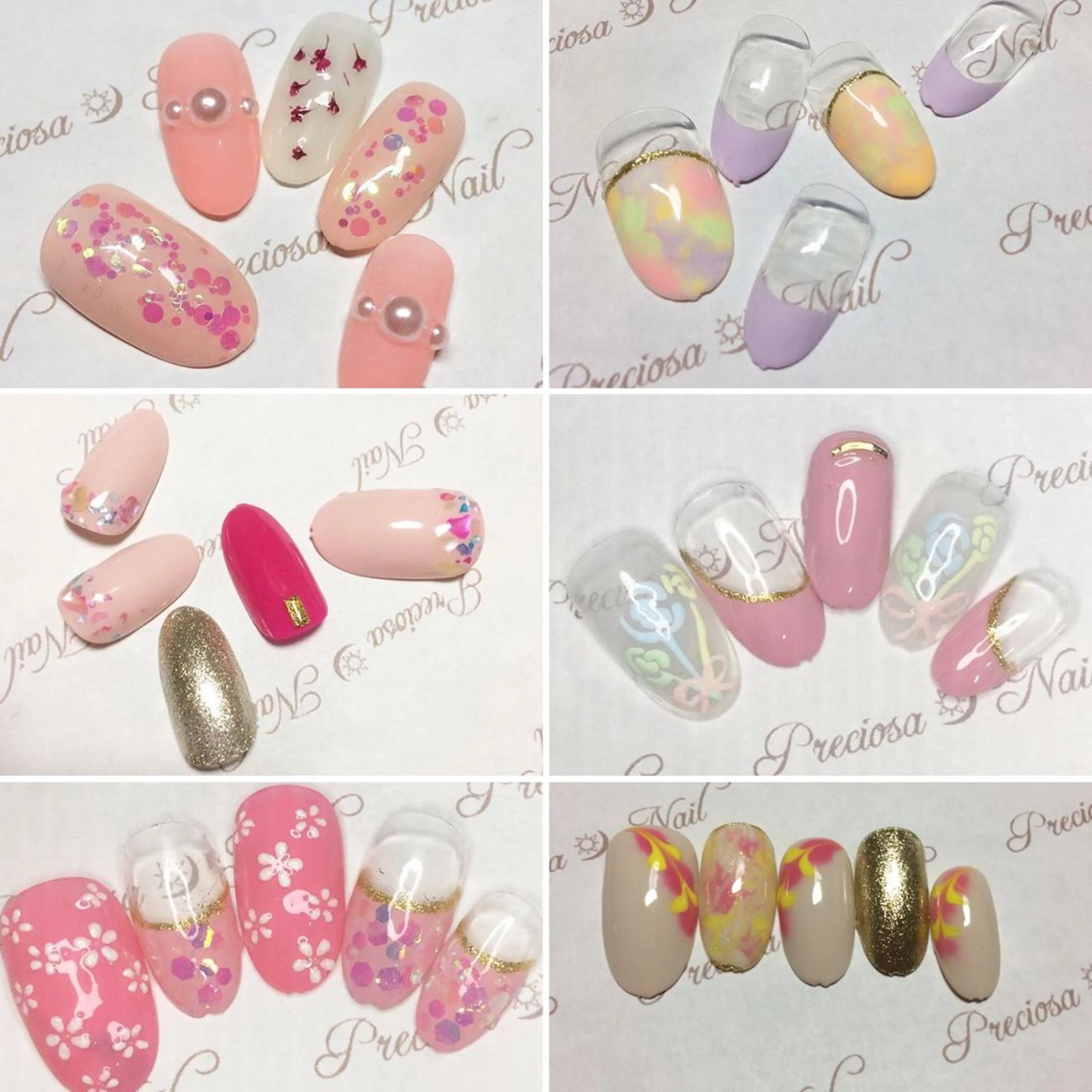 ネイル ストーンネイル preciosa.nail所属・久場 晴美のネイルデザイン