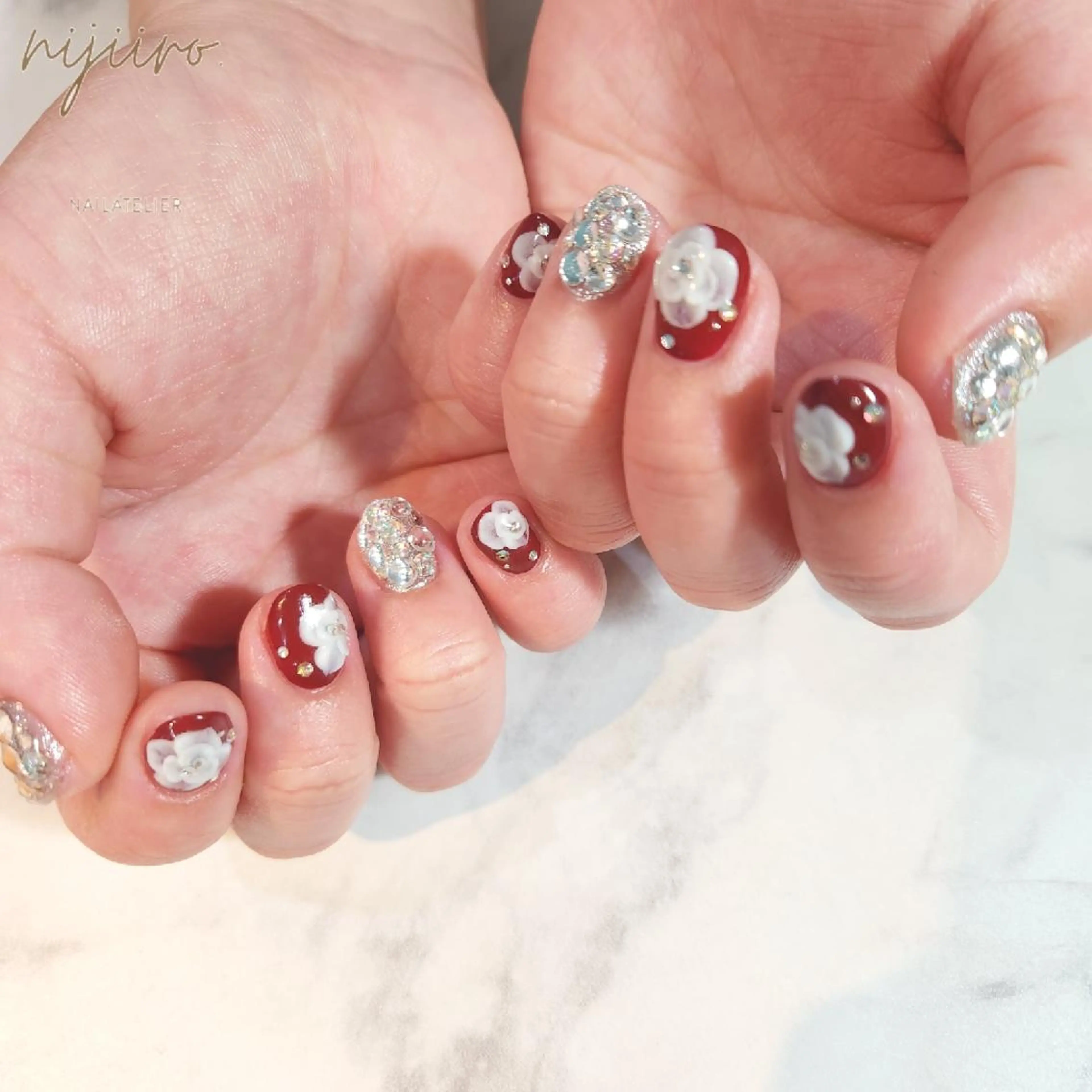 ネイル ハンドネイル nailatelier nijiiro.所属・nijiiro🌈 サトウのネイルデザイン