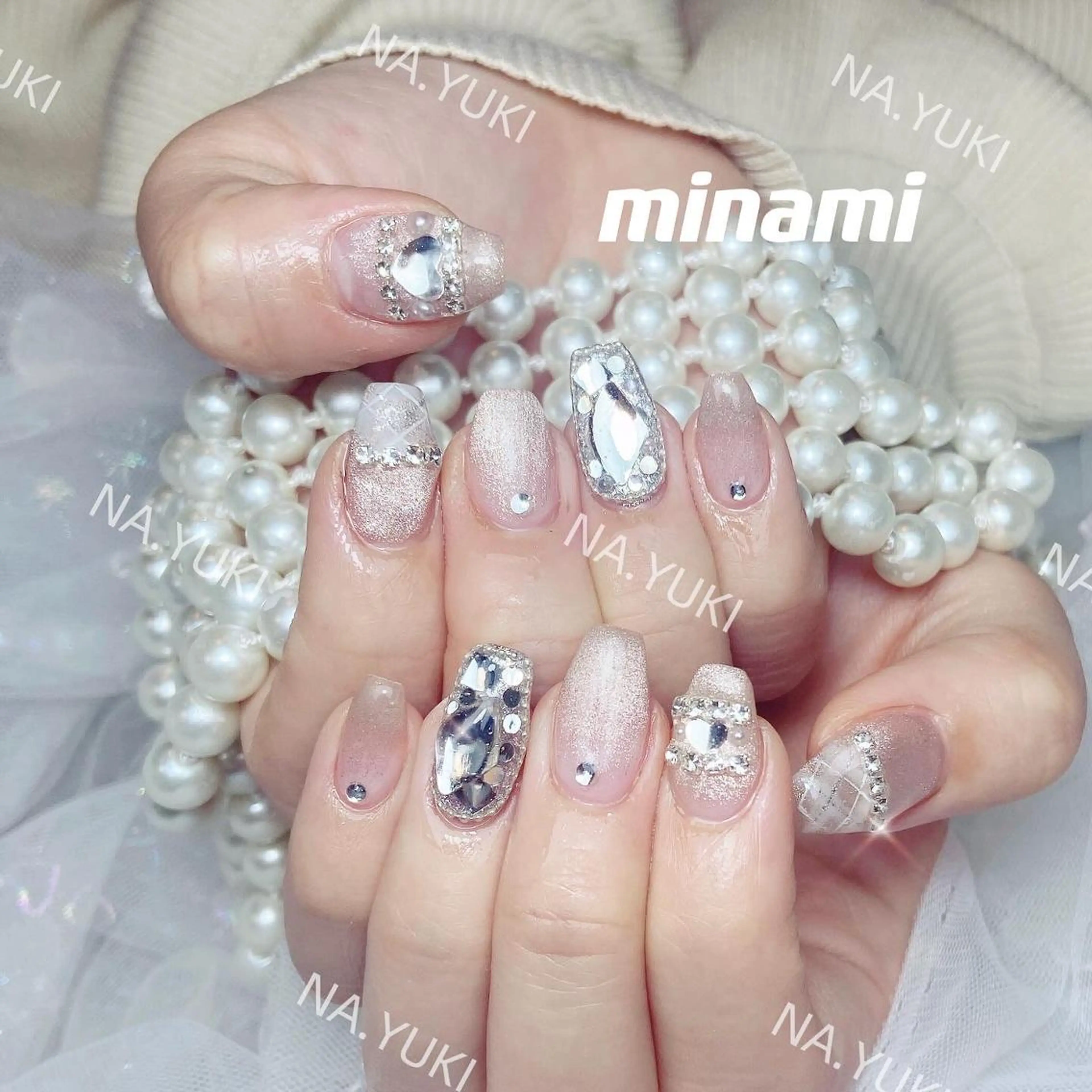 ネイル ハンドネイル ハンドケア YUKI 💗 渋谷店のネイルデザイン