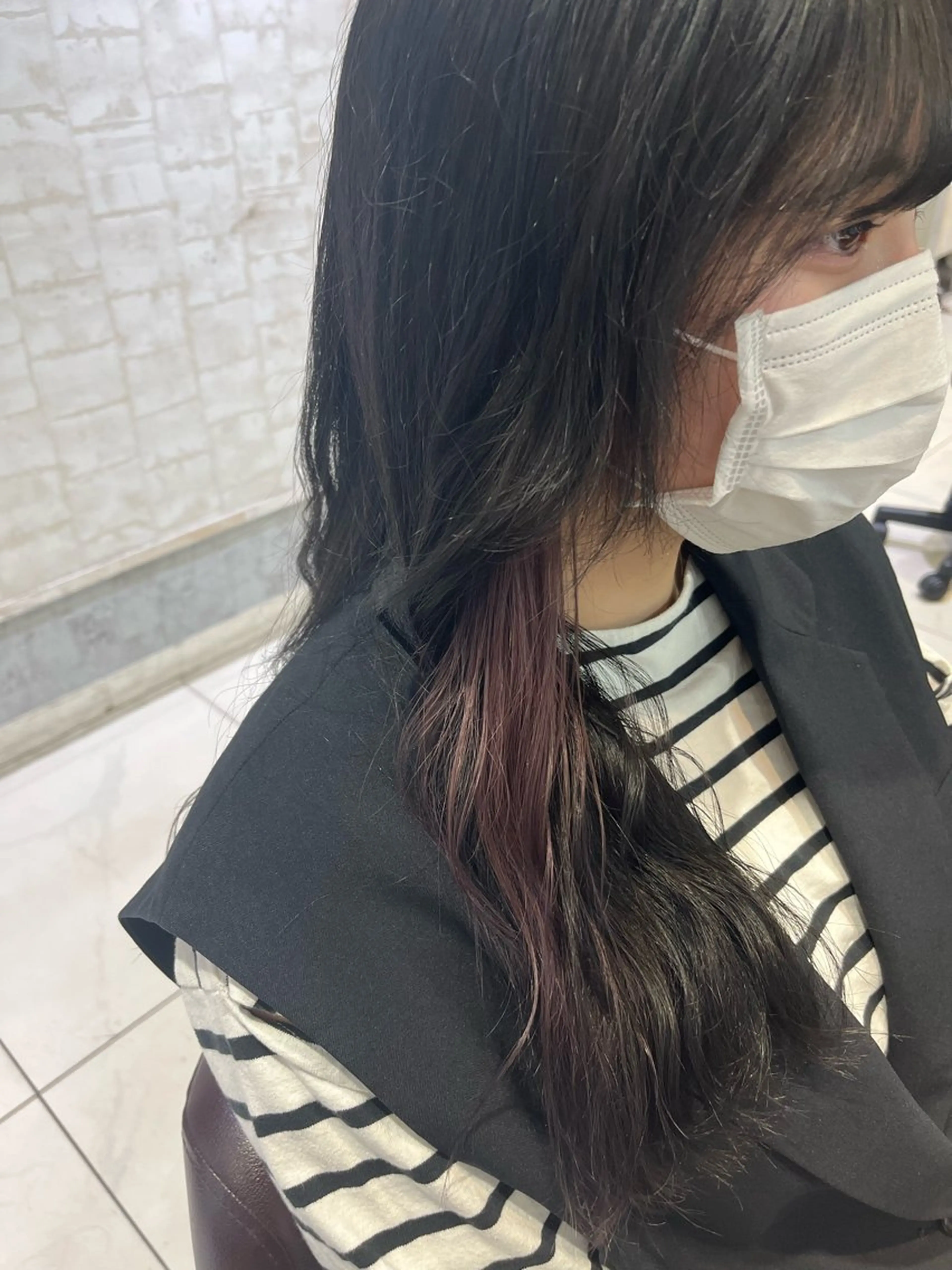 セミロング カラー ✨髪質改善＆eye✨ ななみのマツエク・マツパデザイン