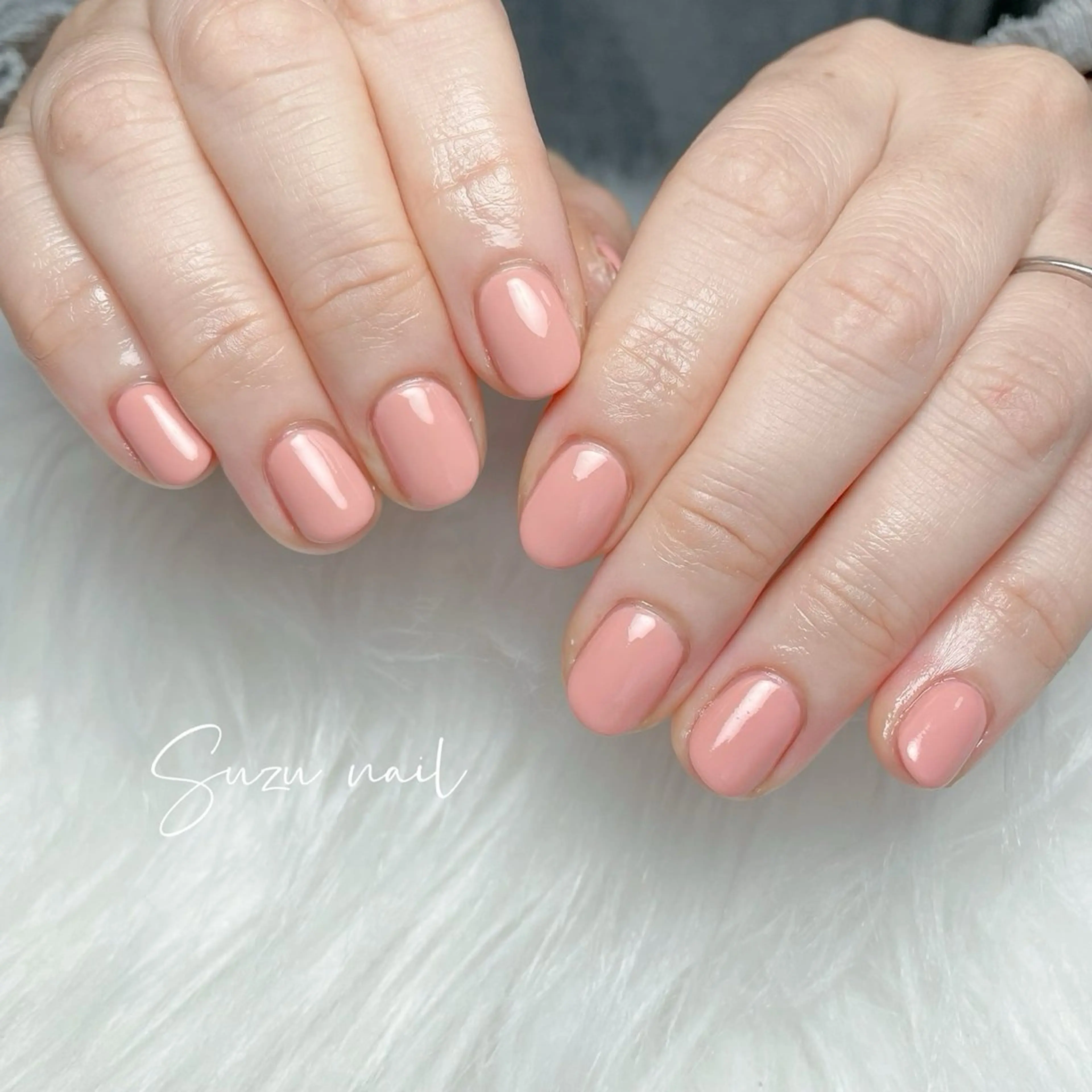 ネイル ワンカラーネイル ハンドネイル ✨Suzu nail✨のネイルデザイン