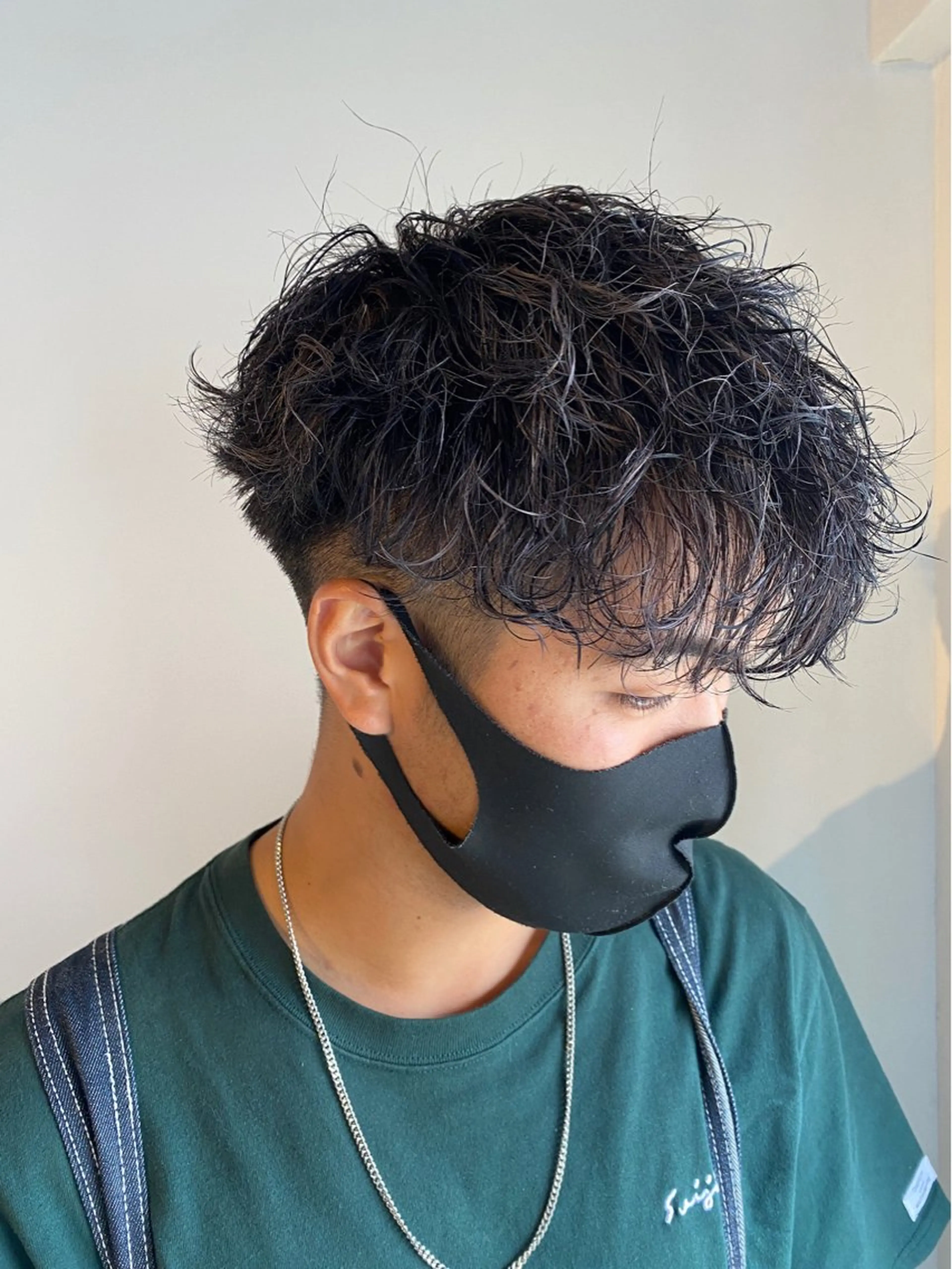 メンズ 最新ケアカラー 髪質改善YUTOのヘアスタイル