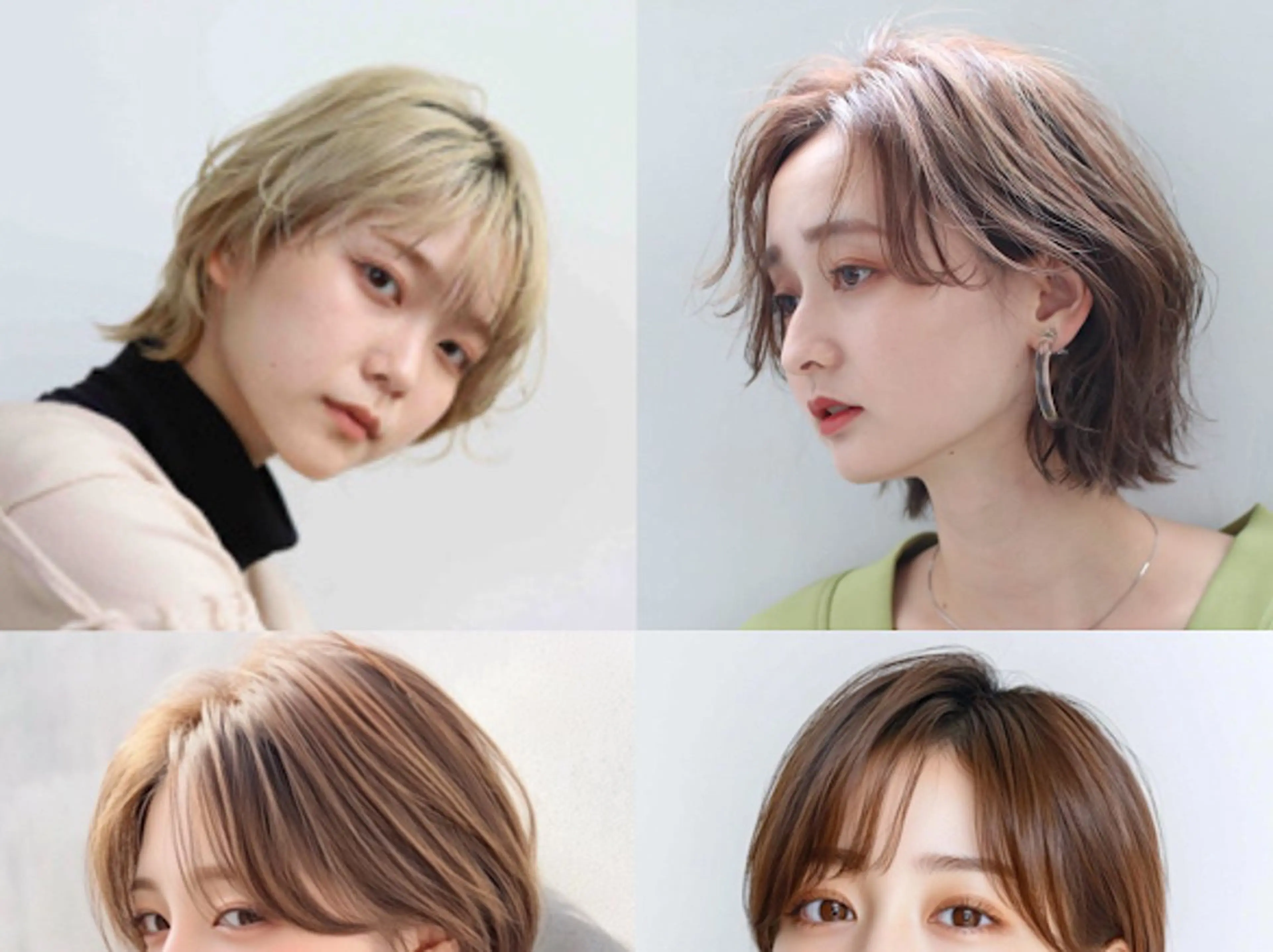 まるみショート+ふんわりパーマの写真