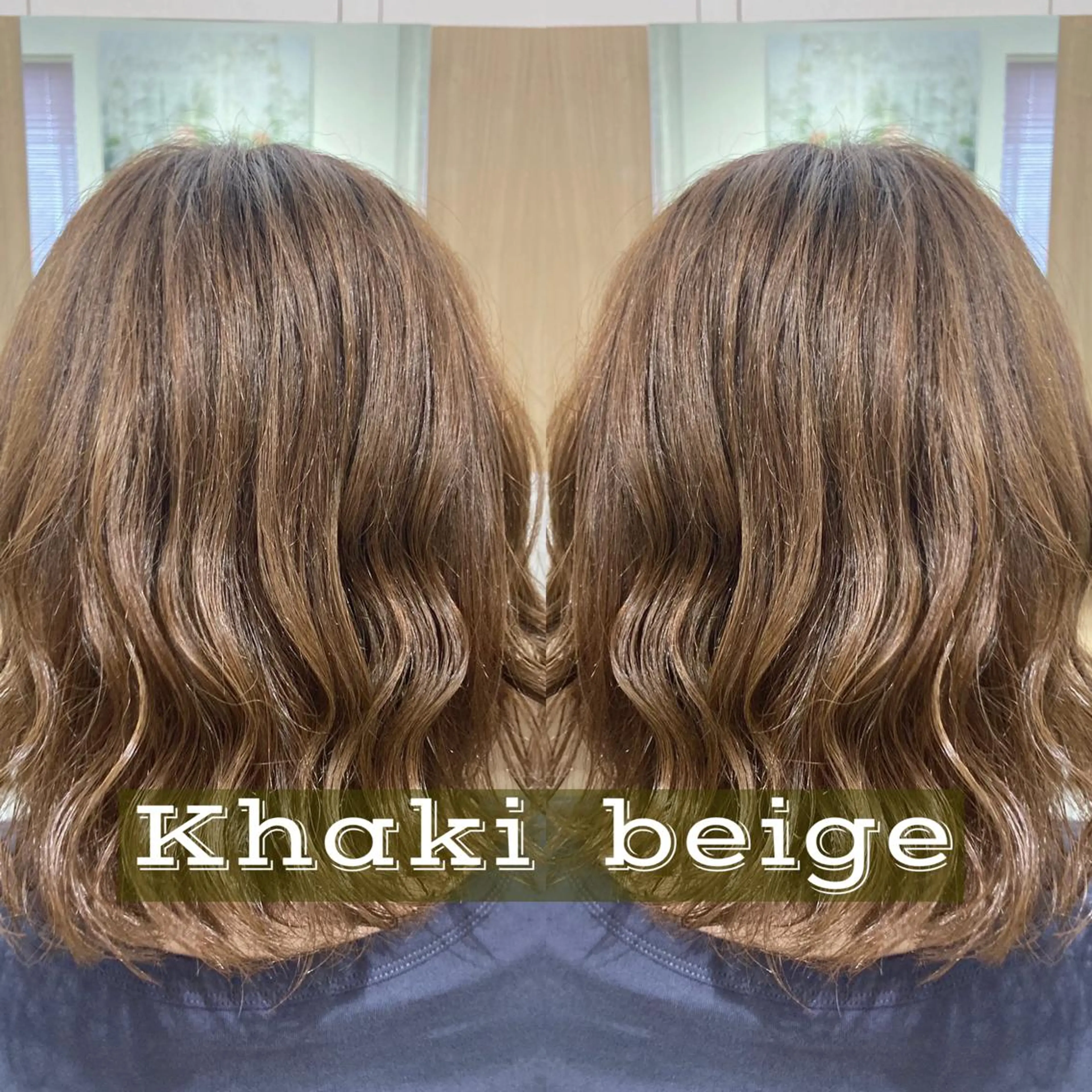 セミロング カラー 🌈 YUUNA🌈のヘアスタイル