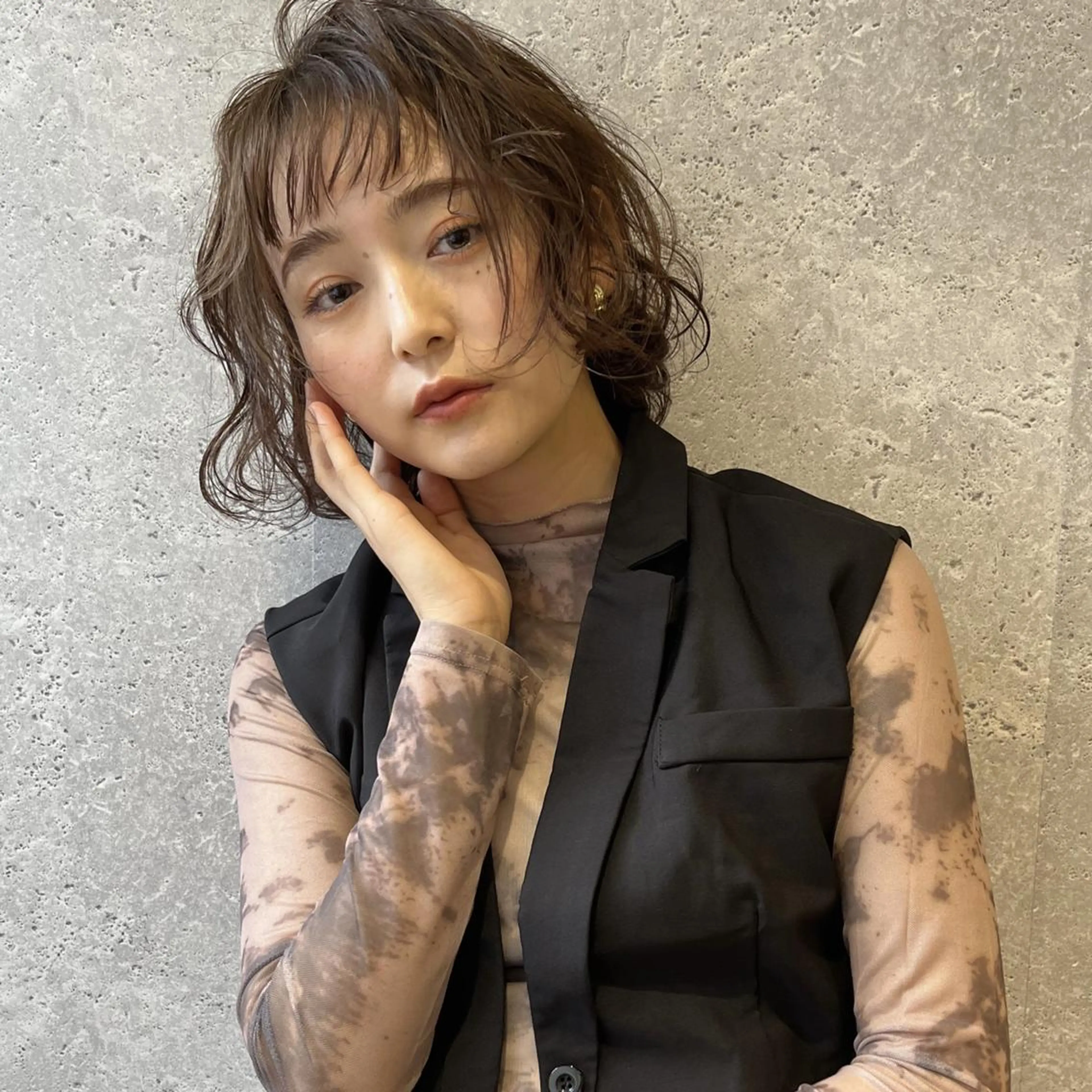 ミディアム 🩰 柔らかいカラー tomomi🌛のヘアスタイル