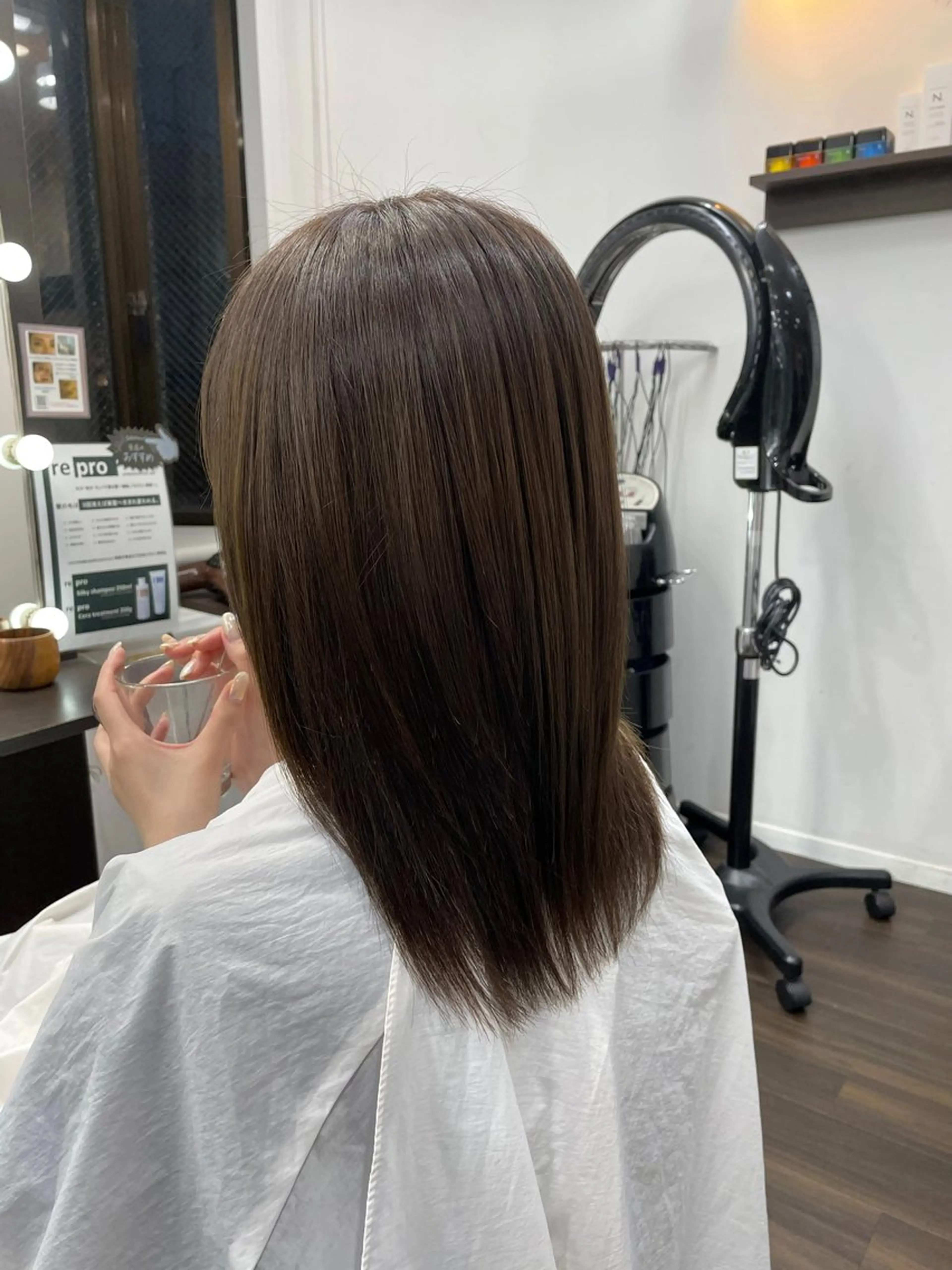 ミディアム ヘアカラー トリートメント 髪質改善FORMA 💫S.Katohのヘアスタイル