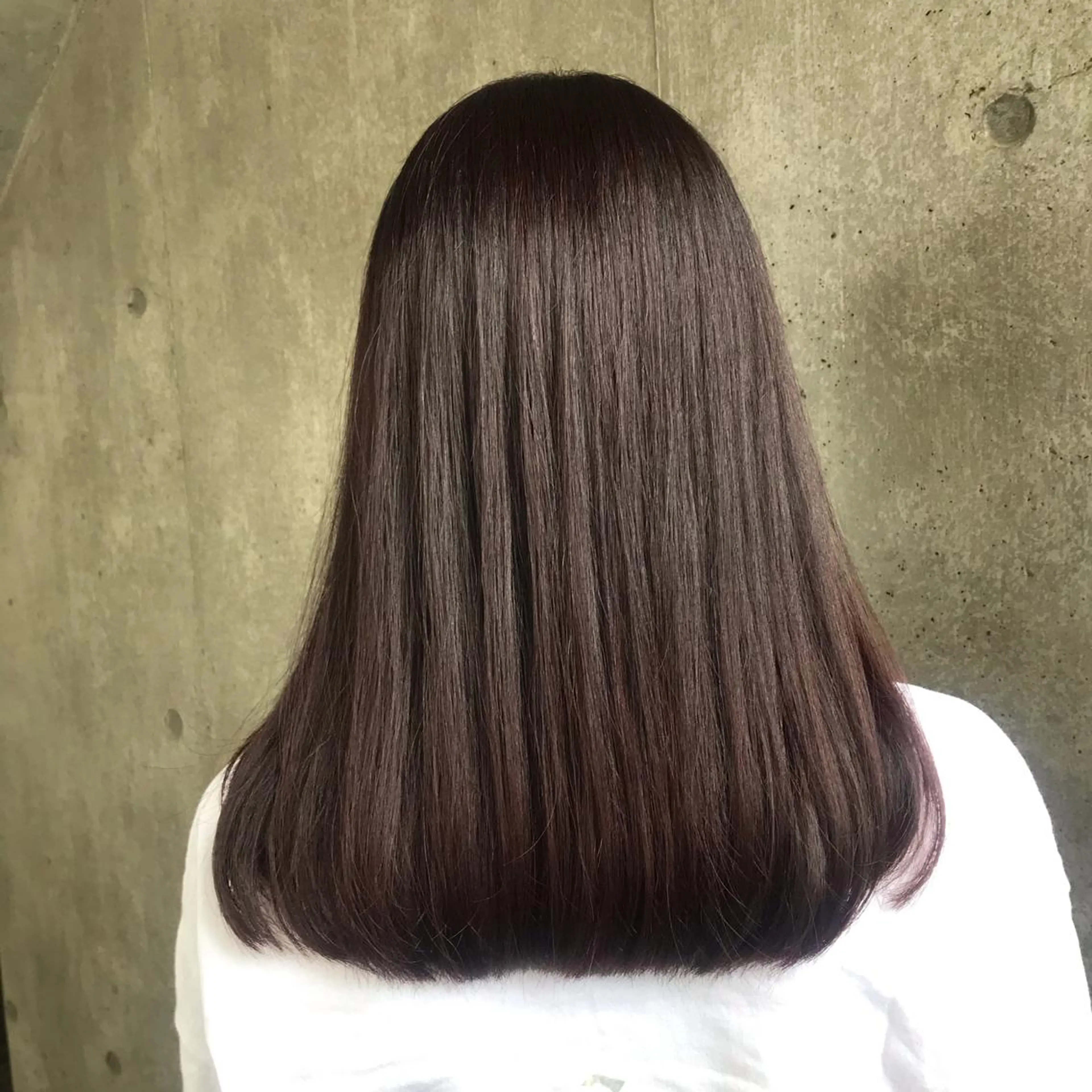 セミロング 松本平太郎美容室大宮店所属・もりたみかこ 美容師お休み中のヘアスタイル