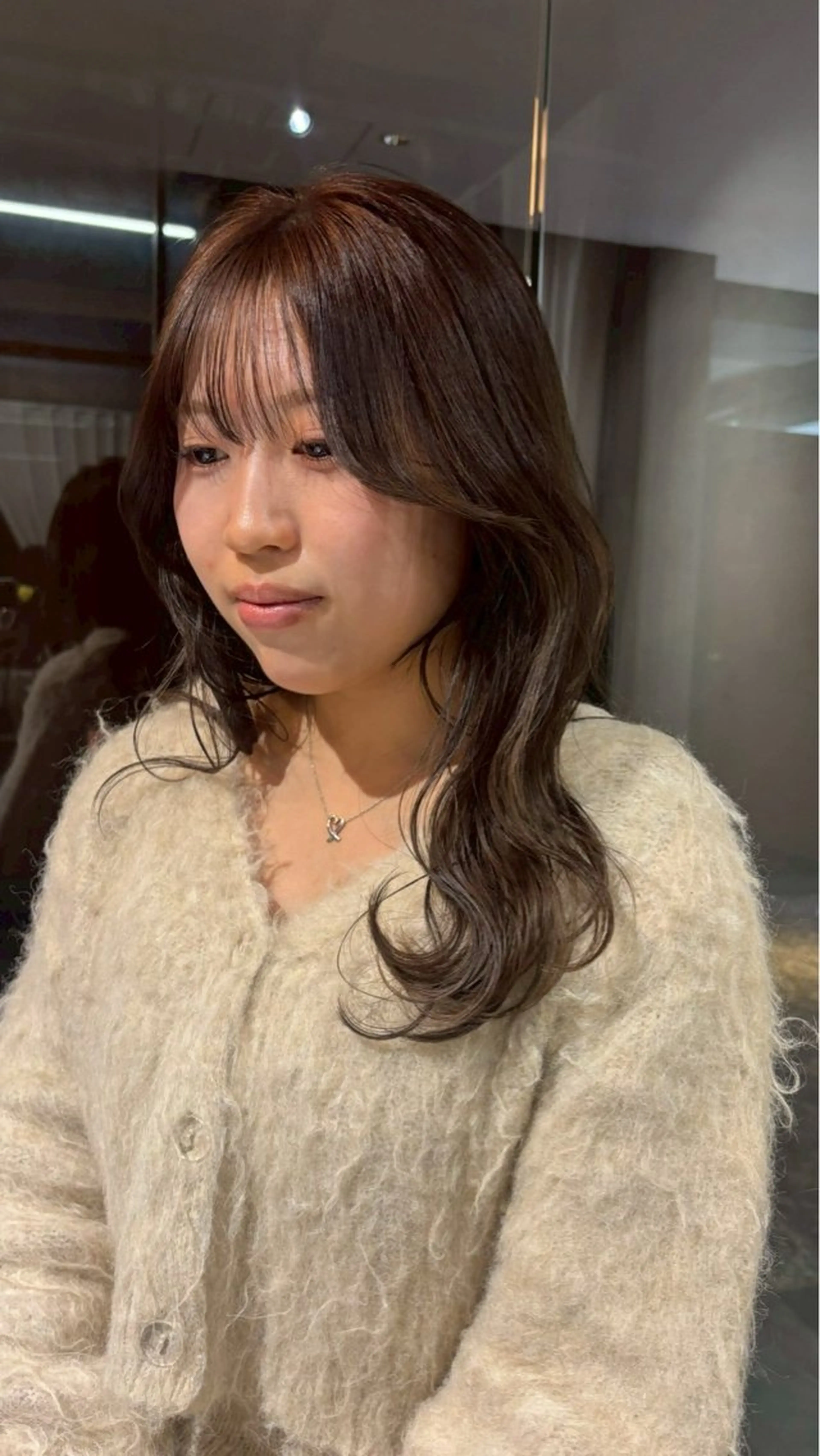 ロング カラー ヘアカラー 💐花屋併設💐 宮園 雛羽のヘアスタイル