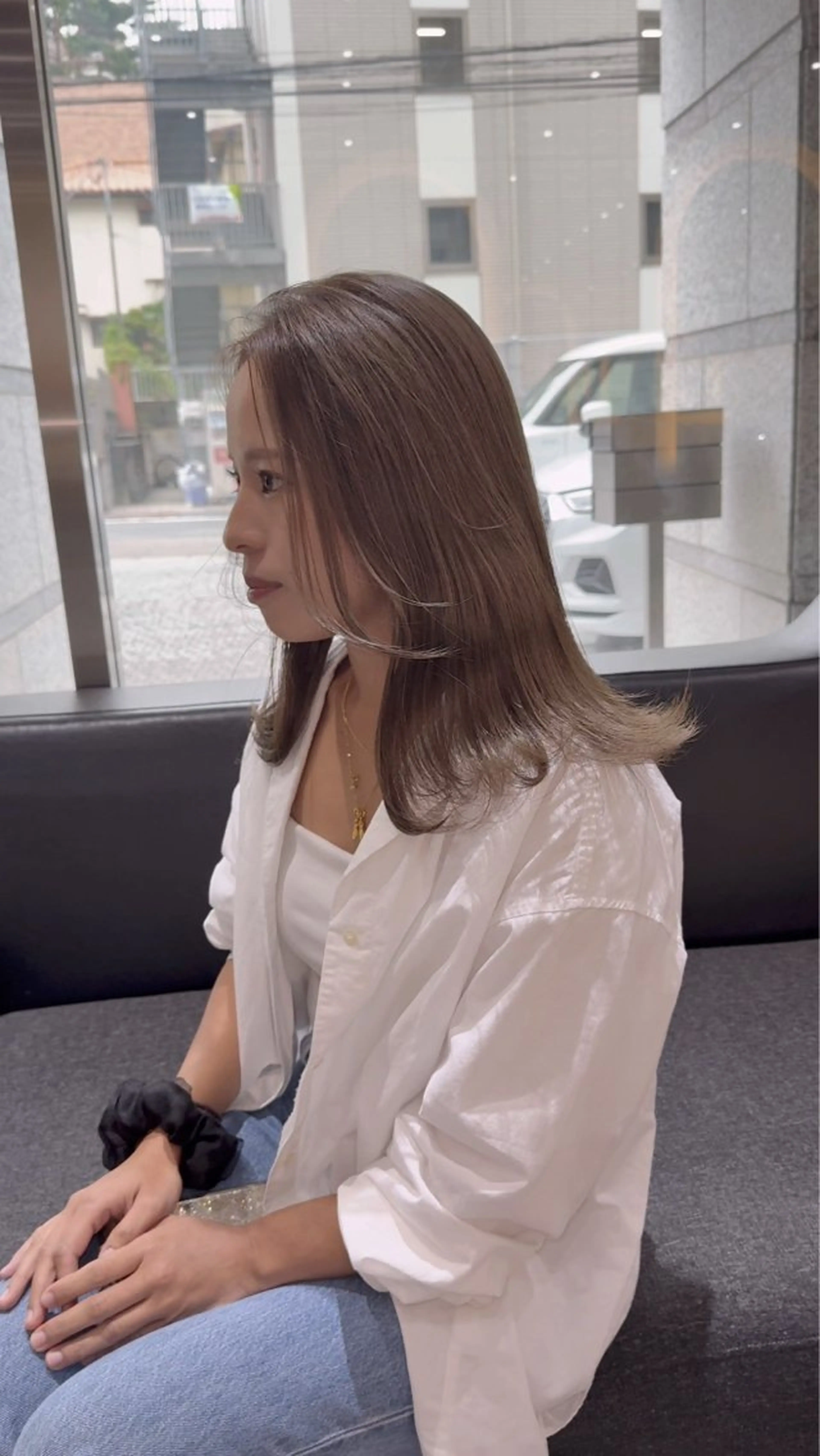 ロング カラー ヘアカラー トリートメント レイヤーカット/ ブリーチカラー/雅人のヘアスタイル