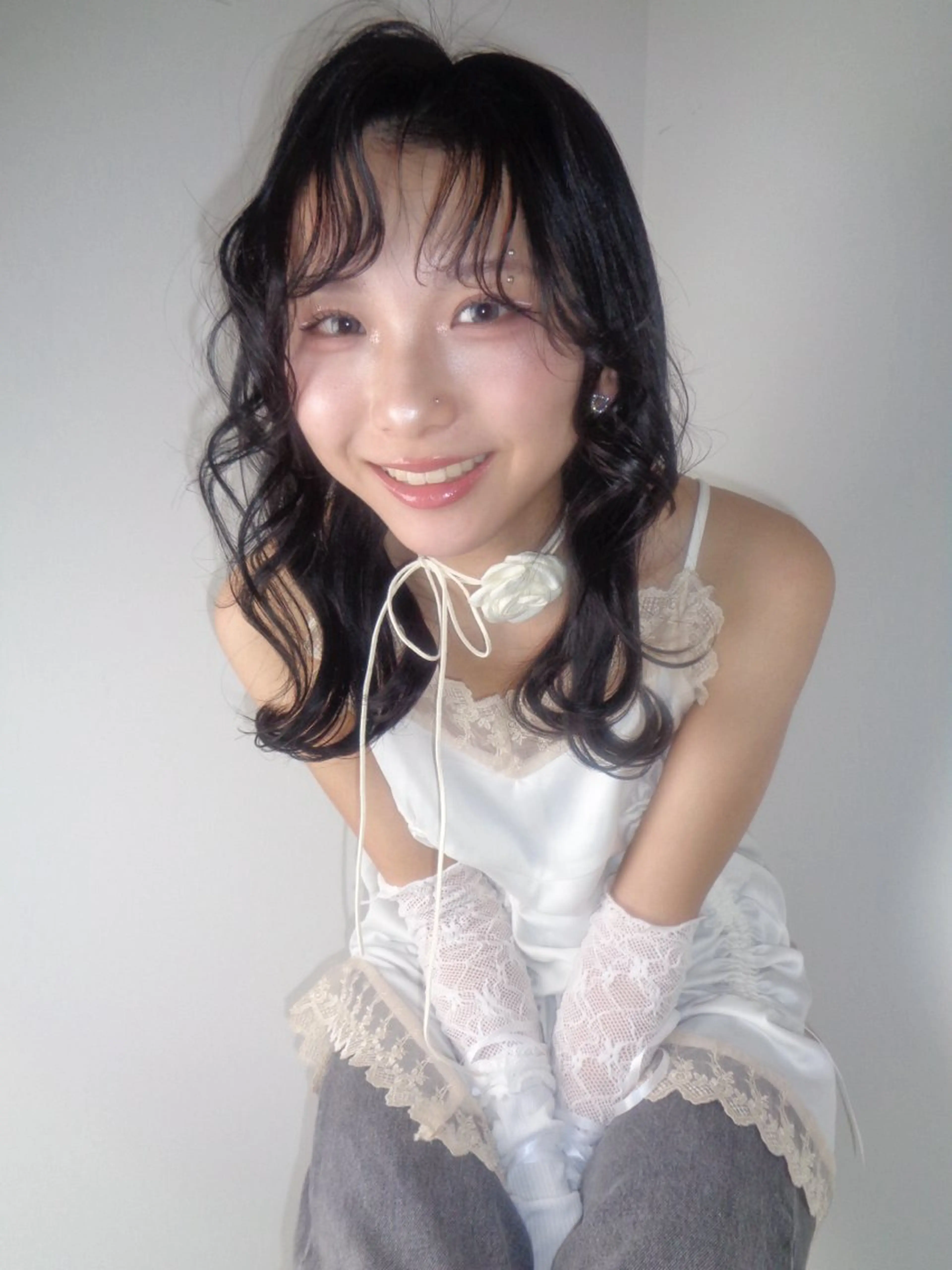 ミディアム カラー ヘアアレンジ カラー特化🎀/ 艶カラー🫧渋谷のヘアスタイル