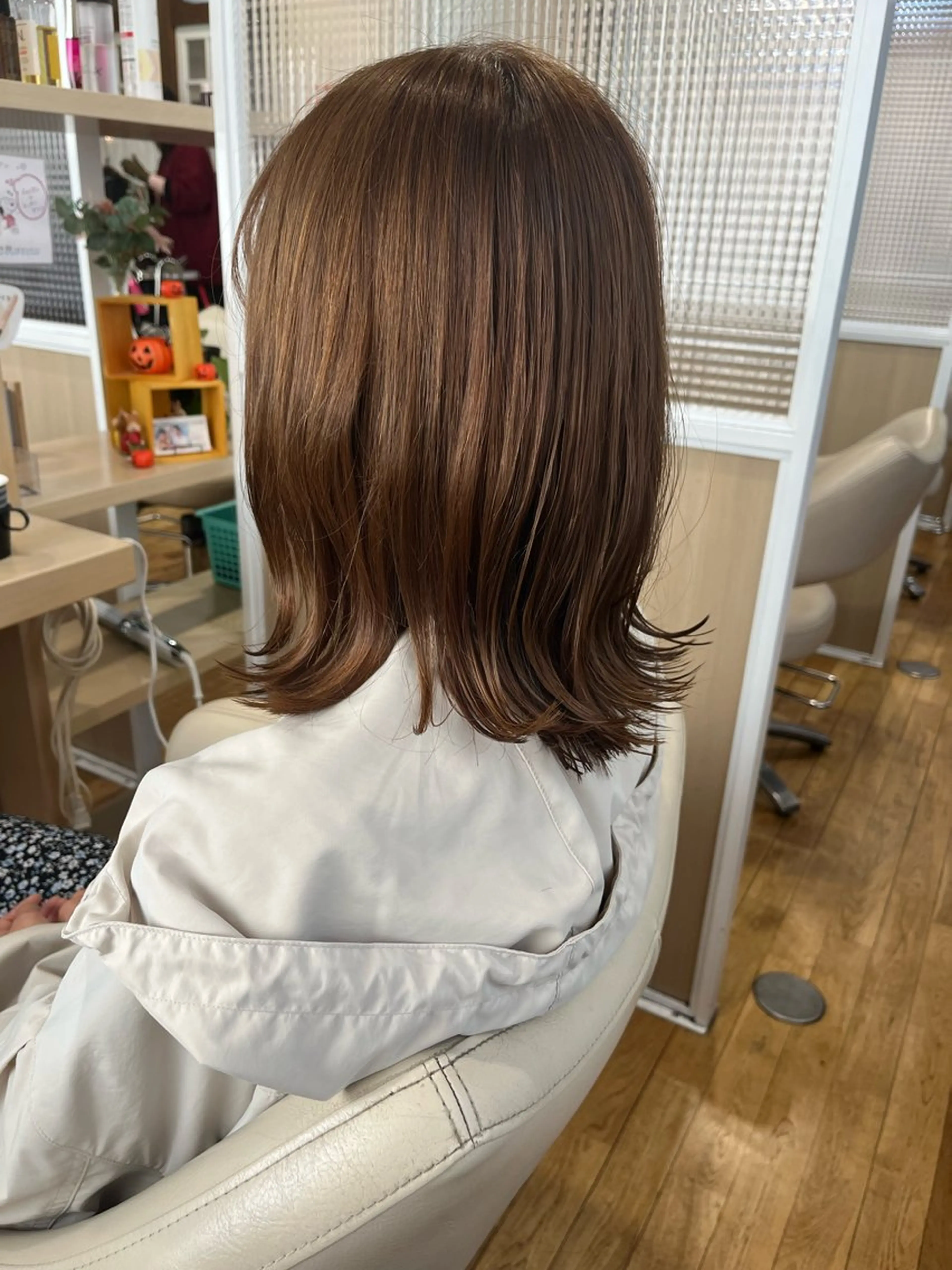 高濃度水素カラー+極上炭酸ヘッドスパ+シャンプーブローの写真