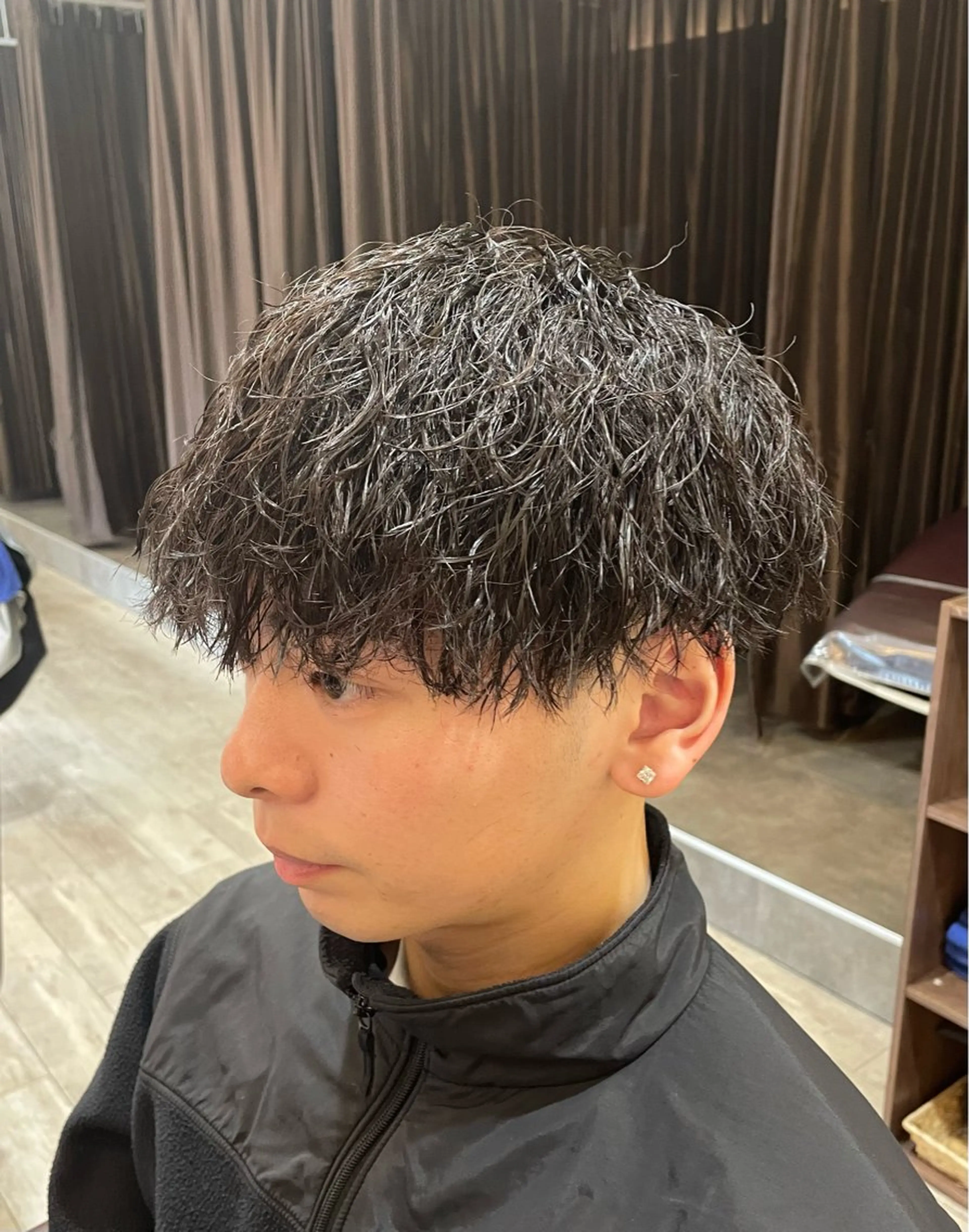 パーマ メンズ 仙台/メンズ/ フェザー/リョウのヘアスタイル