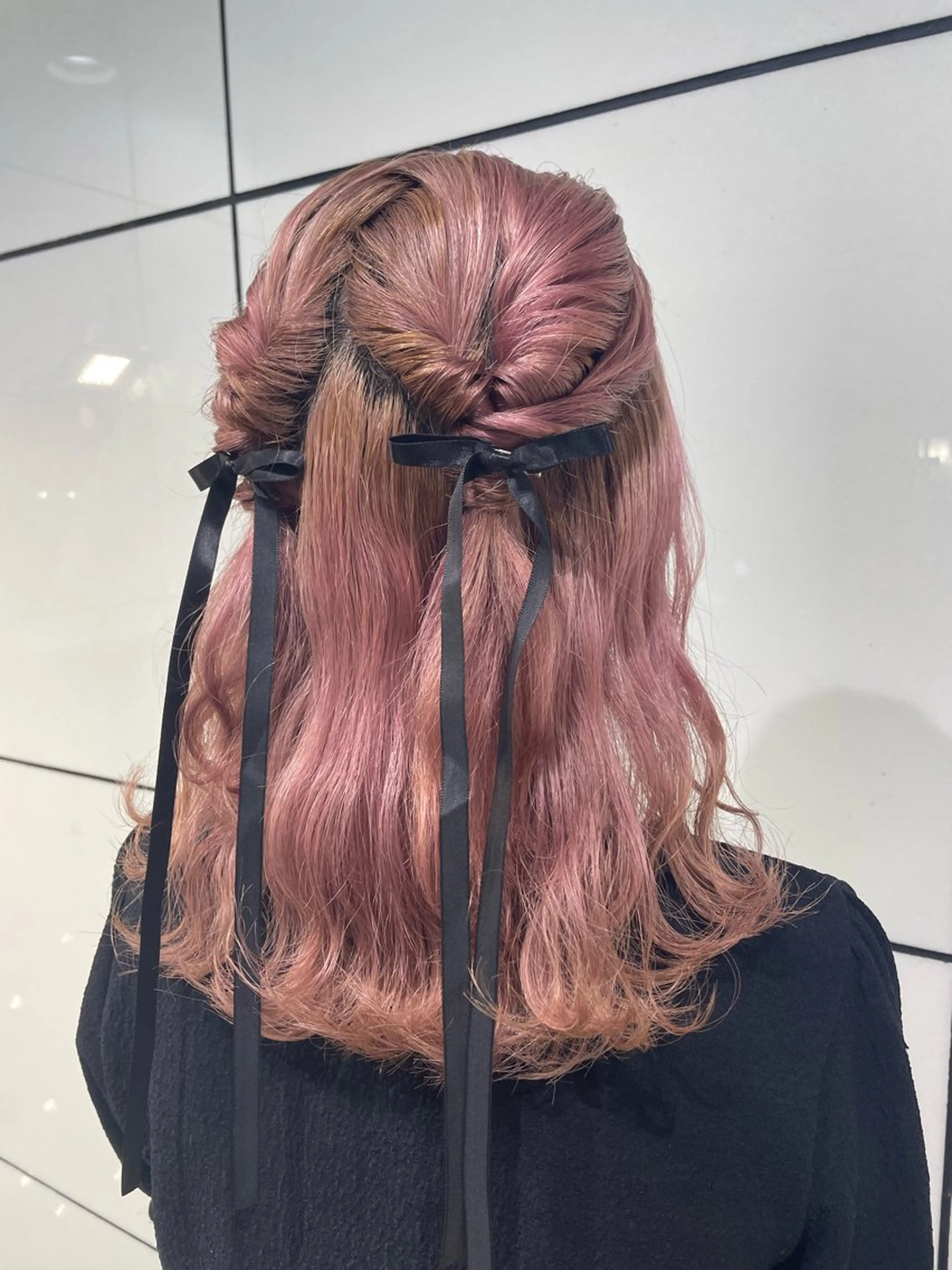 ヘアアレンジ ‪るか/‪透明感 カラー/アレンジのヘアスタイル