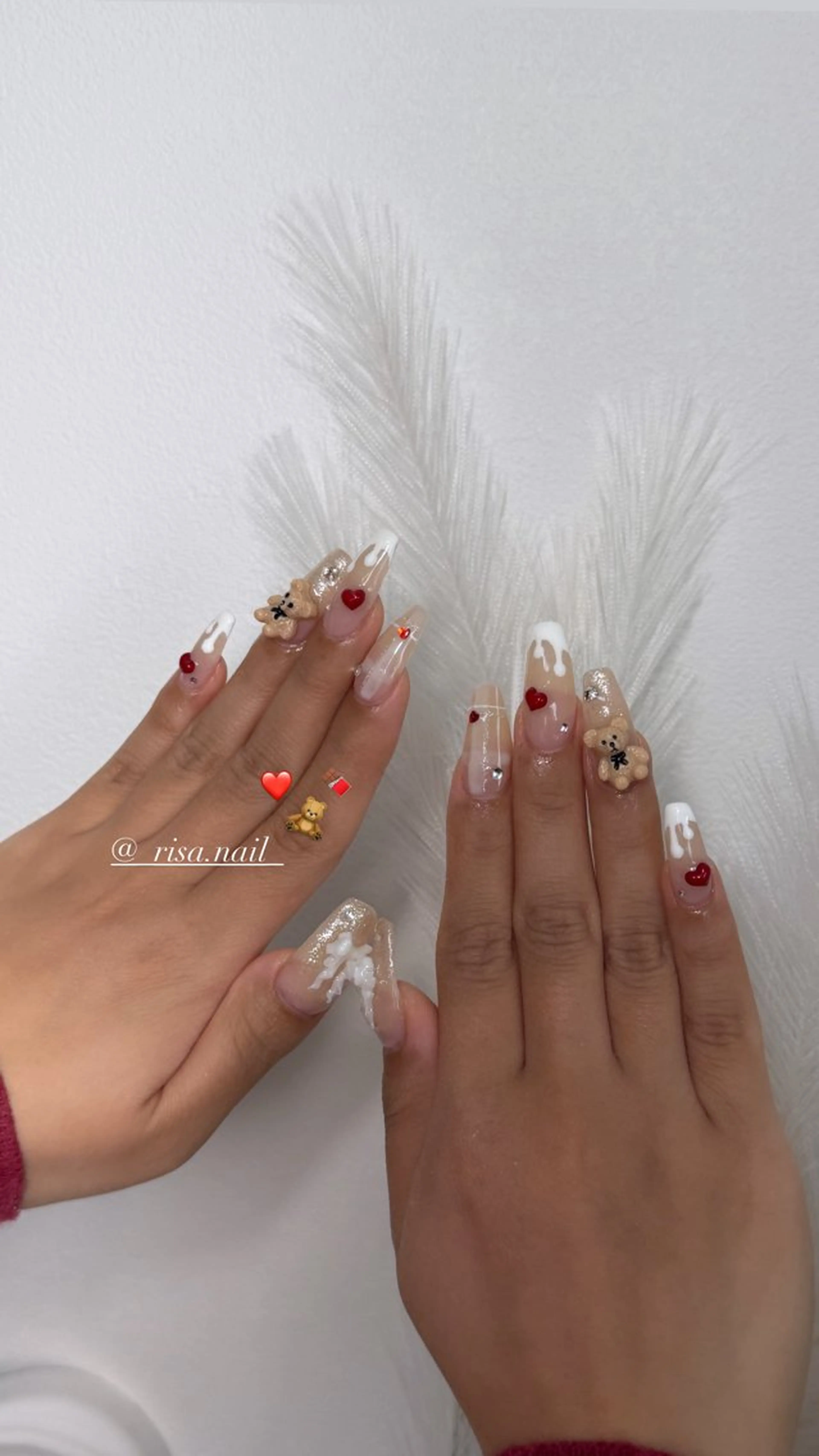 ネイル ハンドネイル 🅁nail🪞✨ risa🎀のネイルデザイン