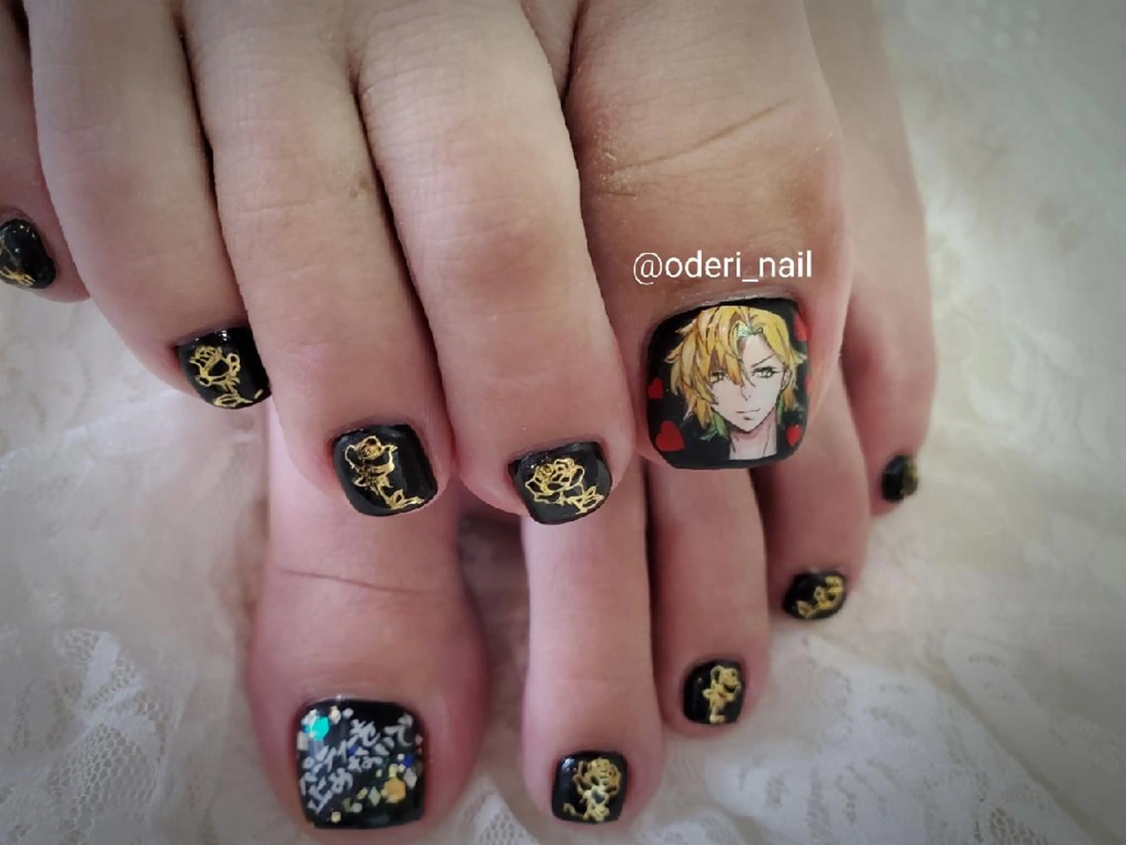 ネイル アートネイル フットネイル ジェルネイル 春ネイル おで@ oderi_nailのネイルデザイン