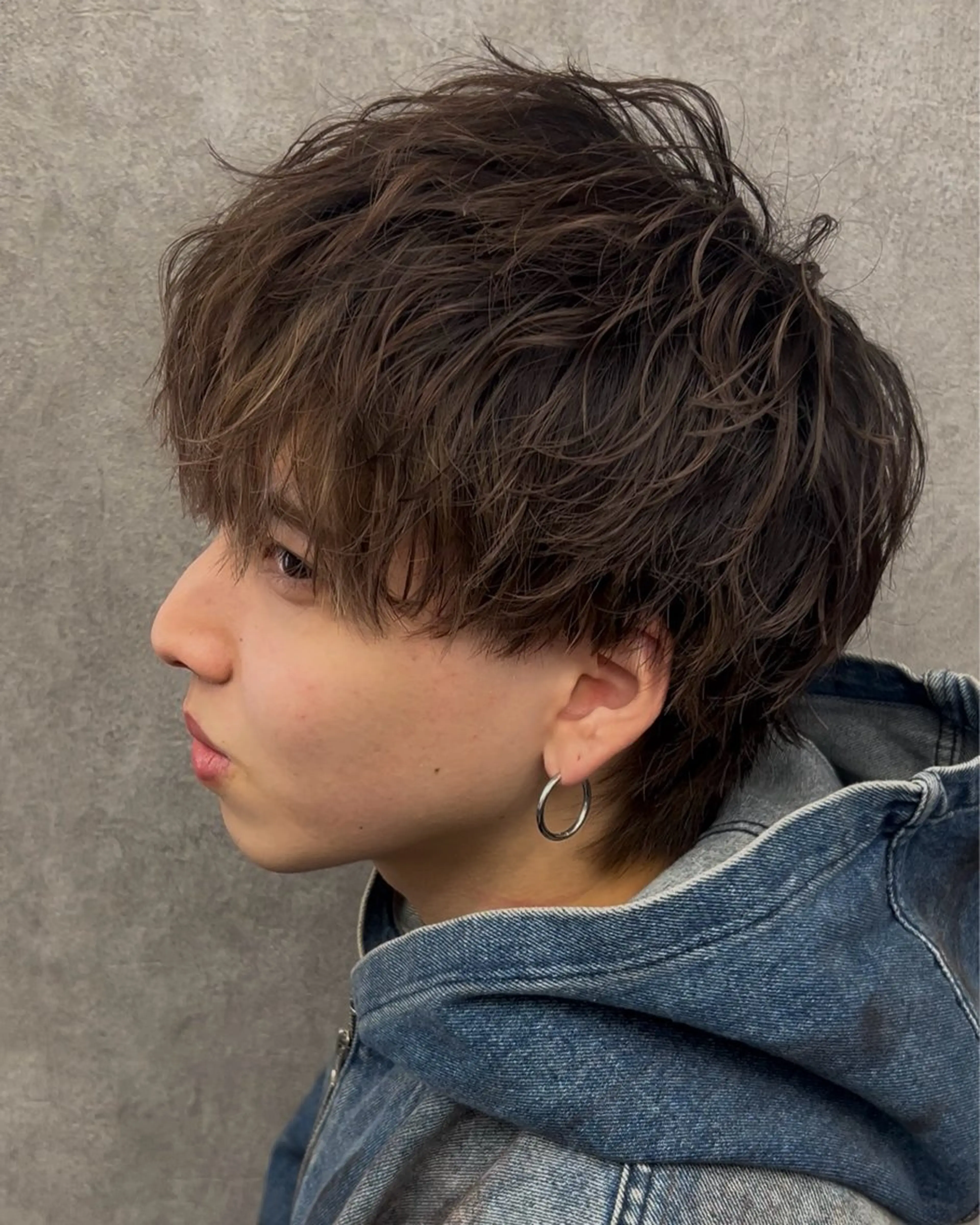 ショート パーマ メンズ メンズパーマ スパイラルパーマ カット パーマ メンズウルフ特化🐺 🔥長山耕大🔥のヘアスタイル