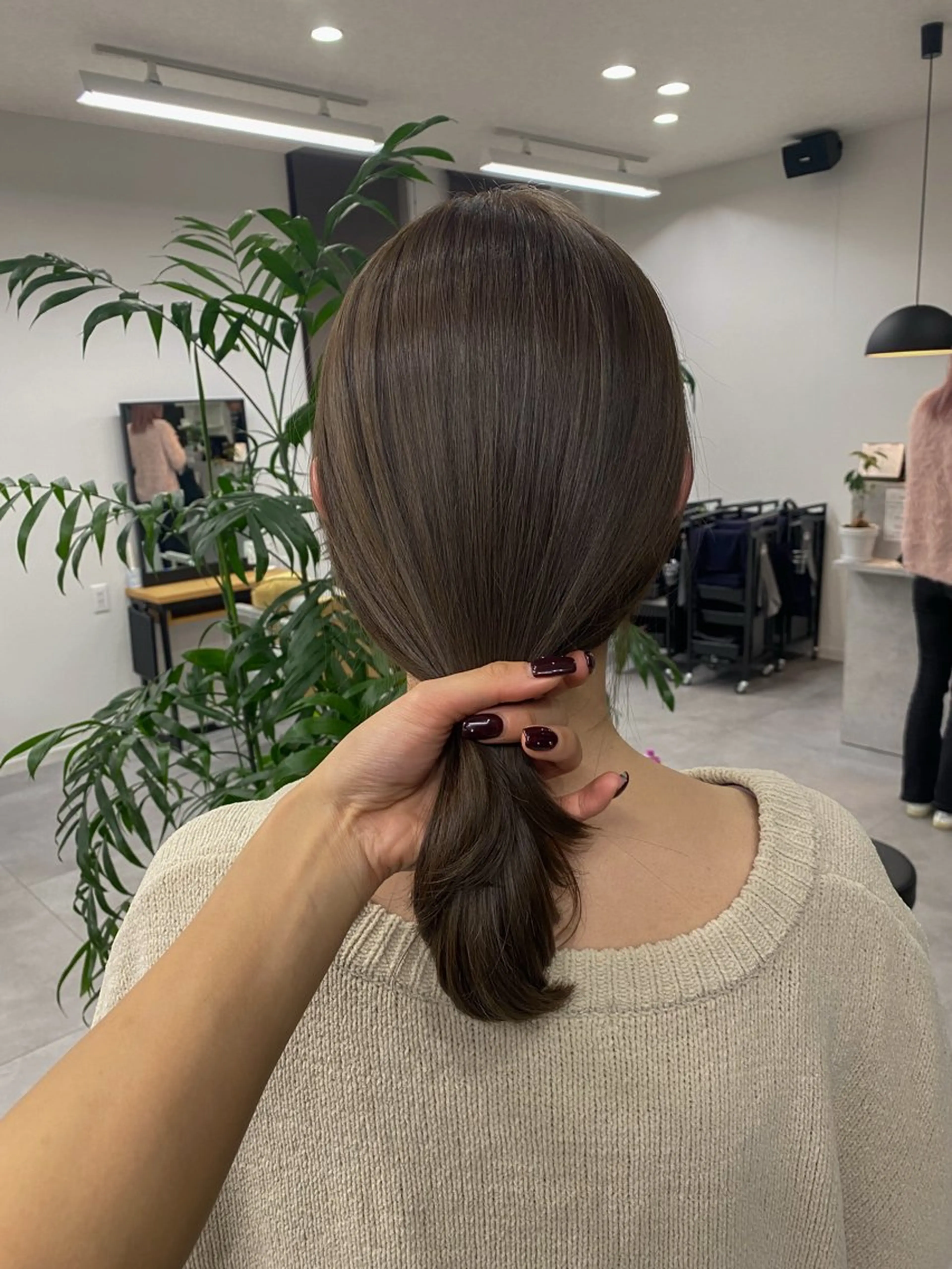 ミディアム CIEN所属・松下 育未のヘアスタイル