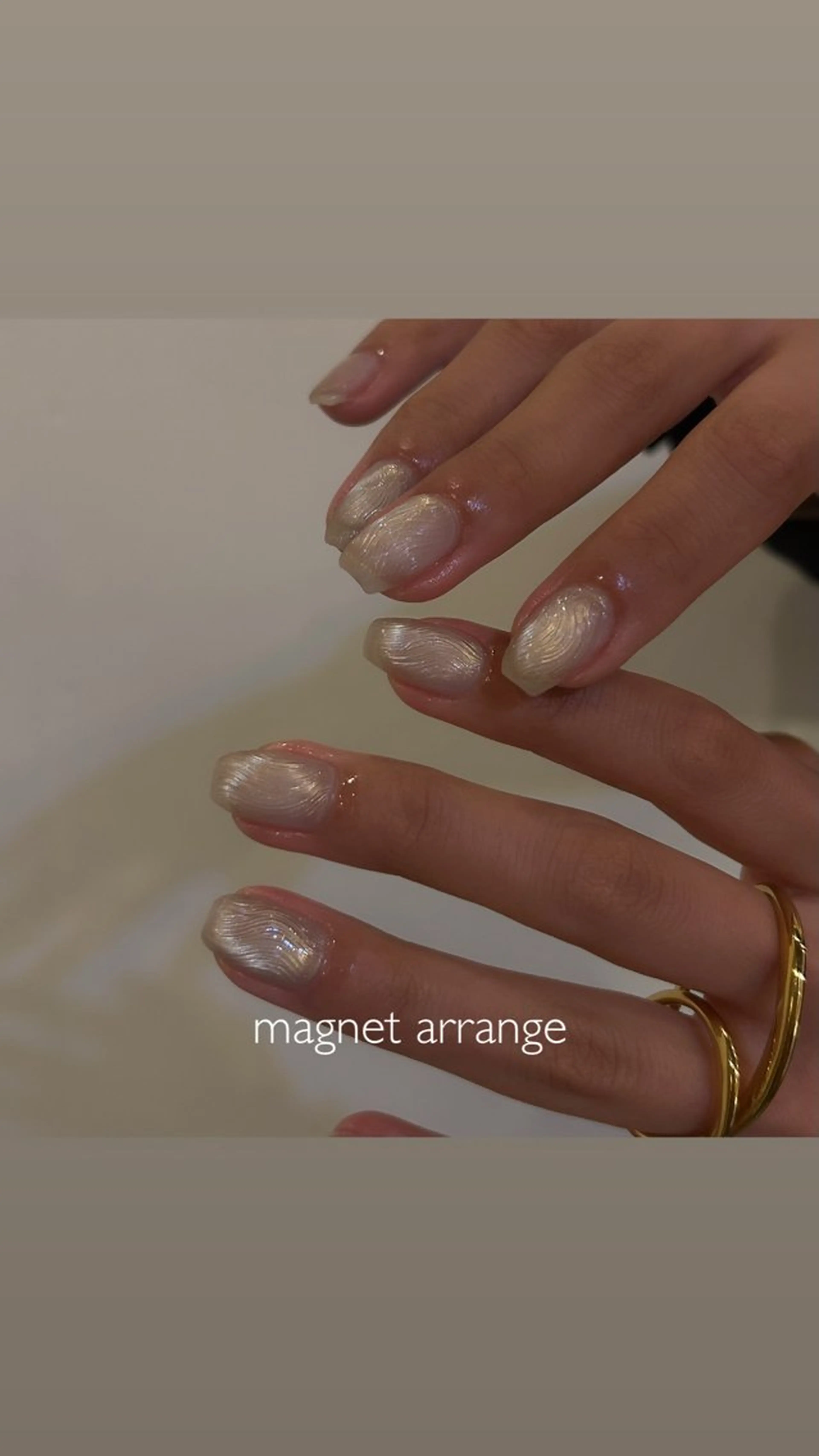 ネイル ハンドネイル YUMI デザイン再現のネイルデザイン