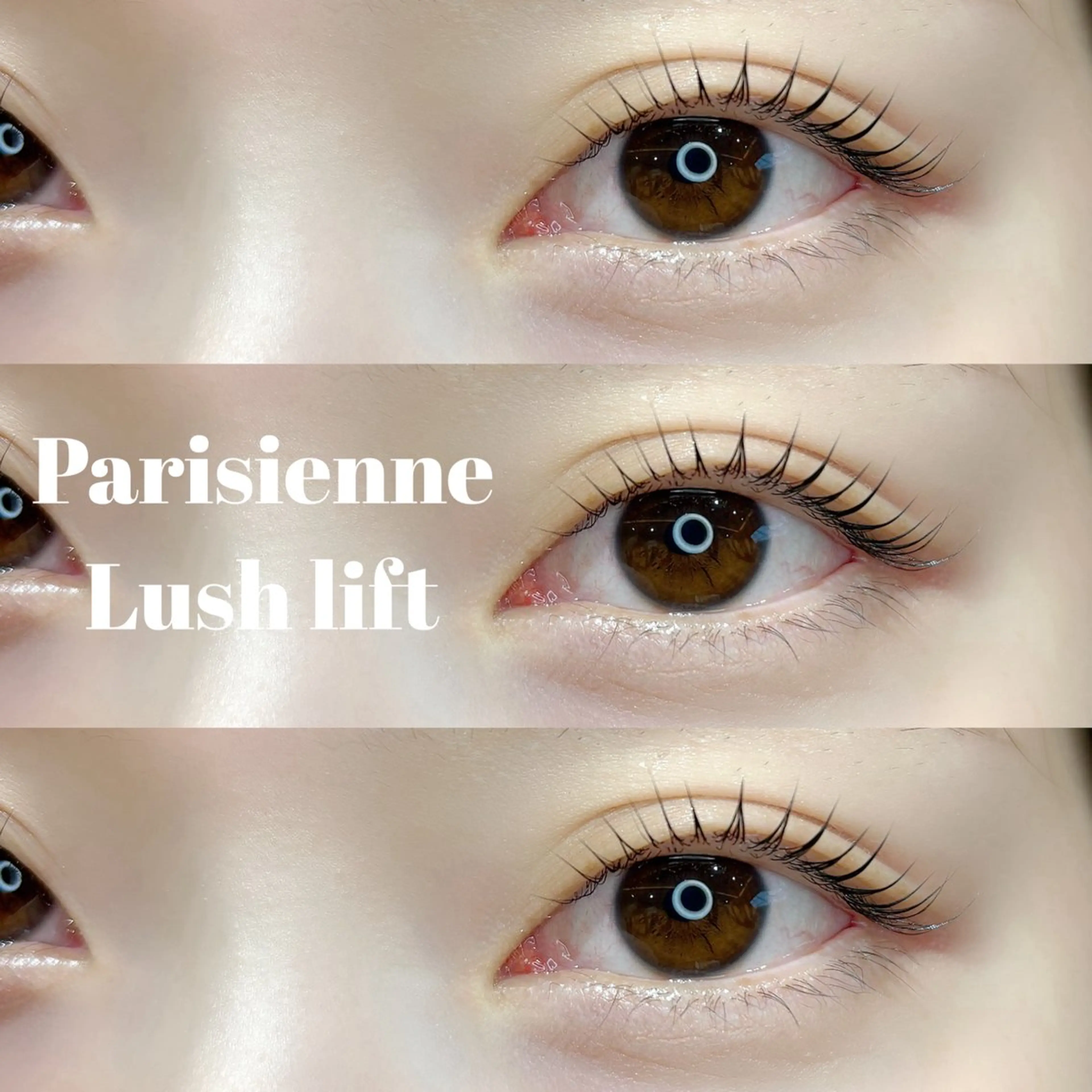 マツエク・マツパ パリジェンヌラッシュリフト kazu *のマツエク・マツパデザイン