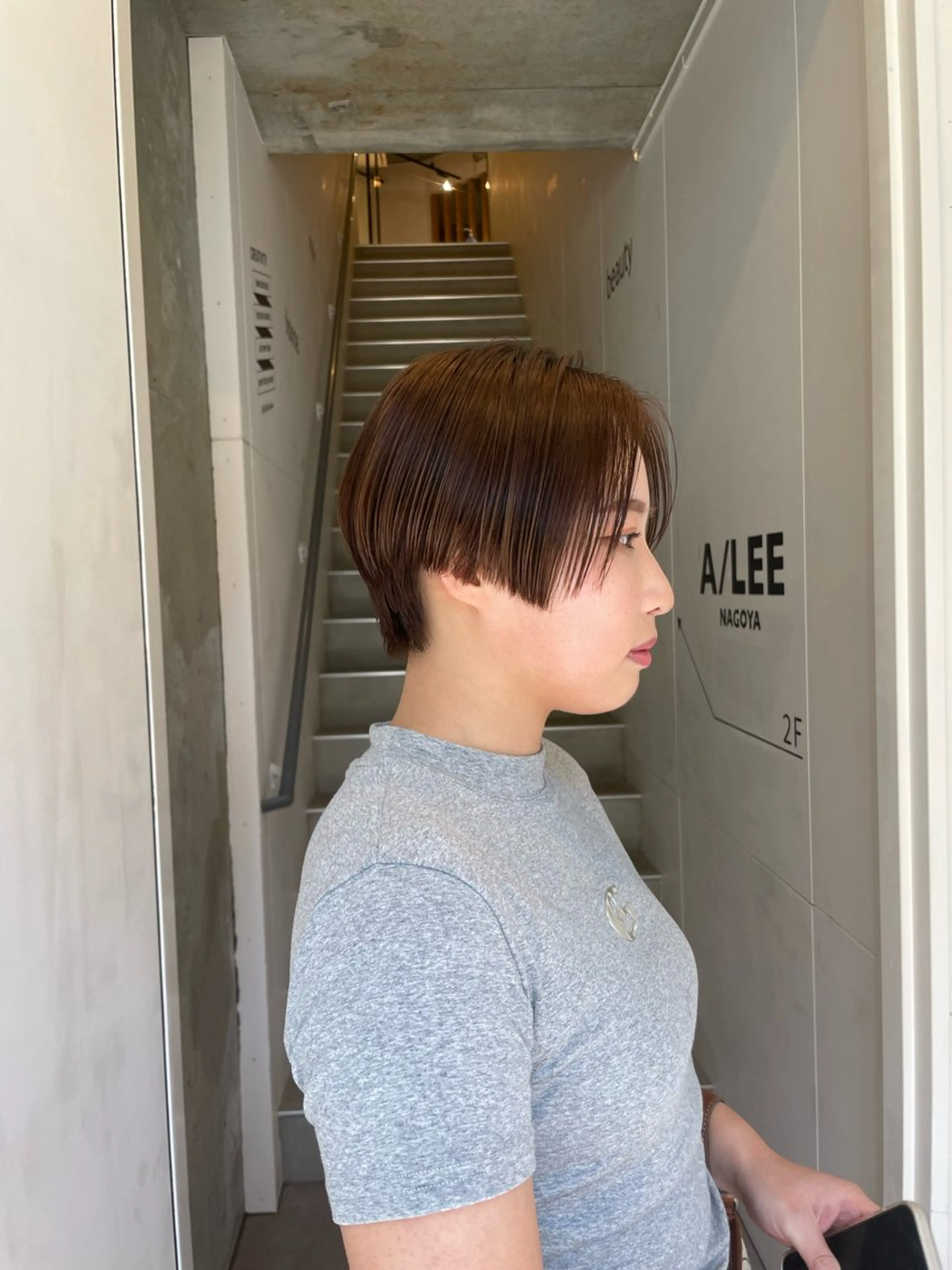 ショート ハンサムショート ショートヘア カット A/LEE所属・久保田 千尋のヘアスタイル