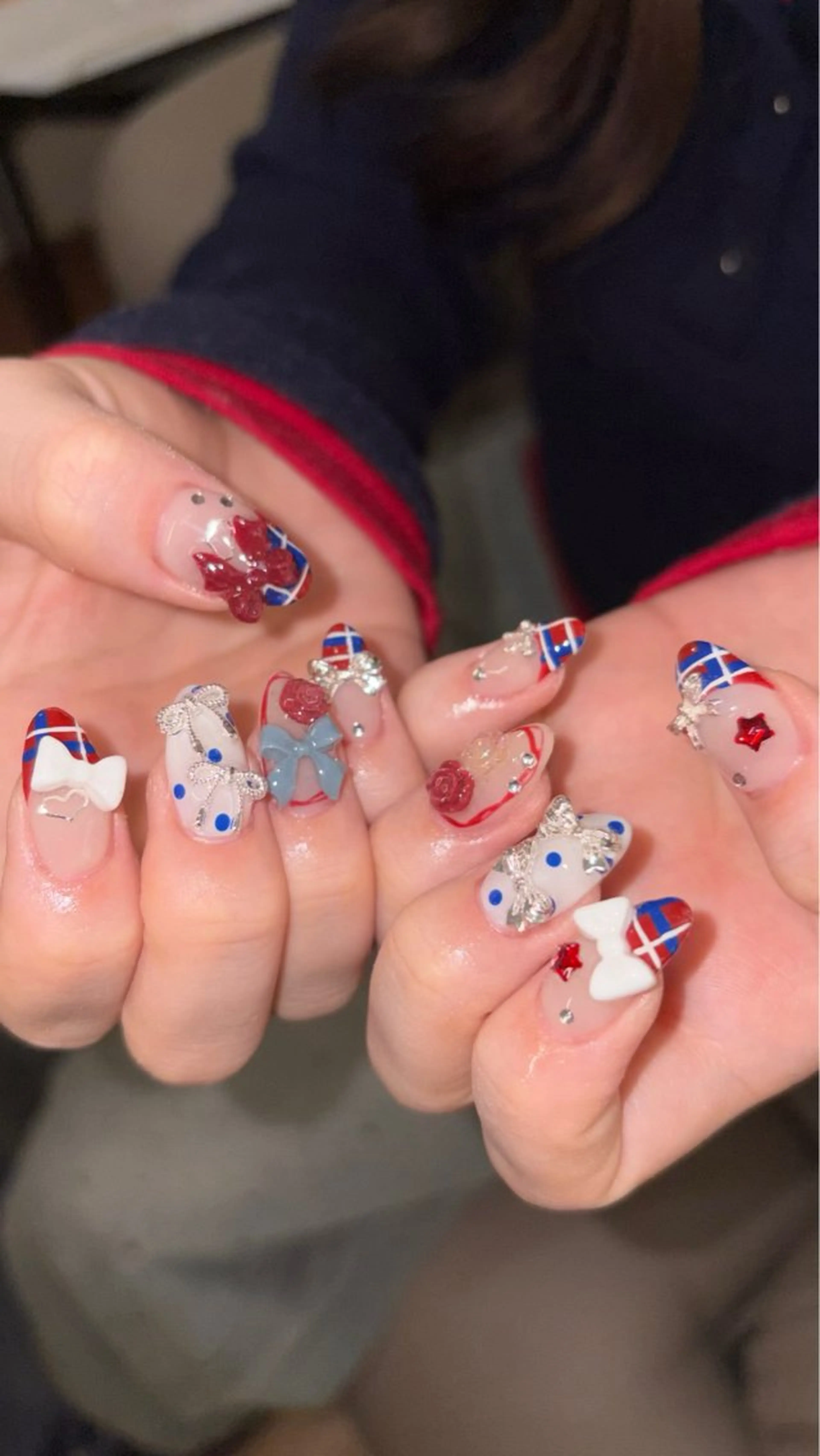 ネイル ハンドネイル ⟡.·coco⟡.· 2月予約受付中のネイルデザイン