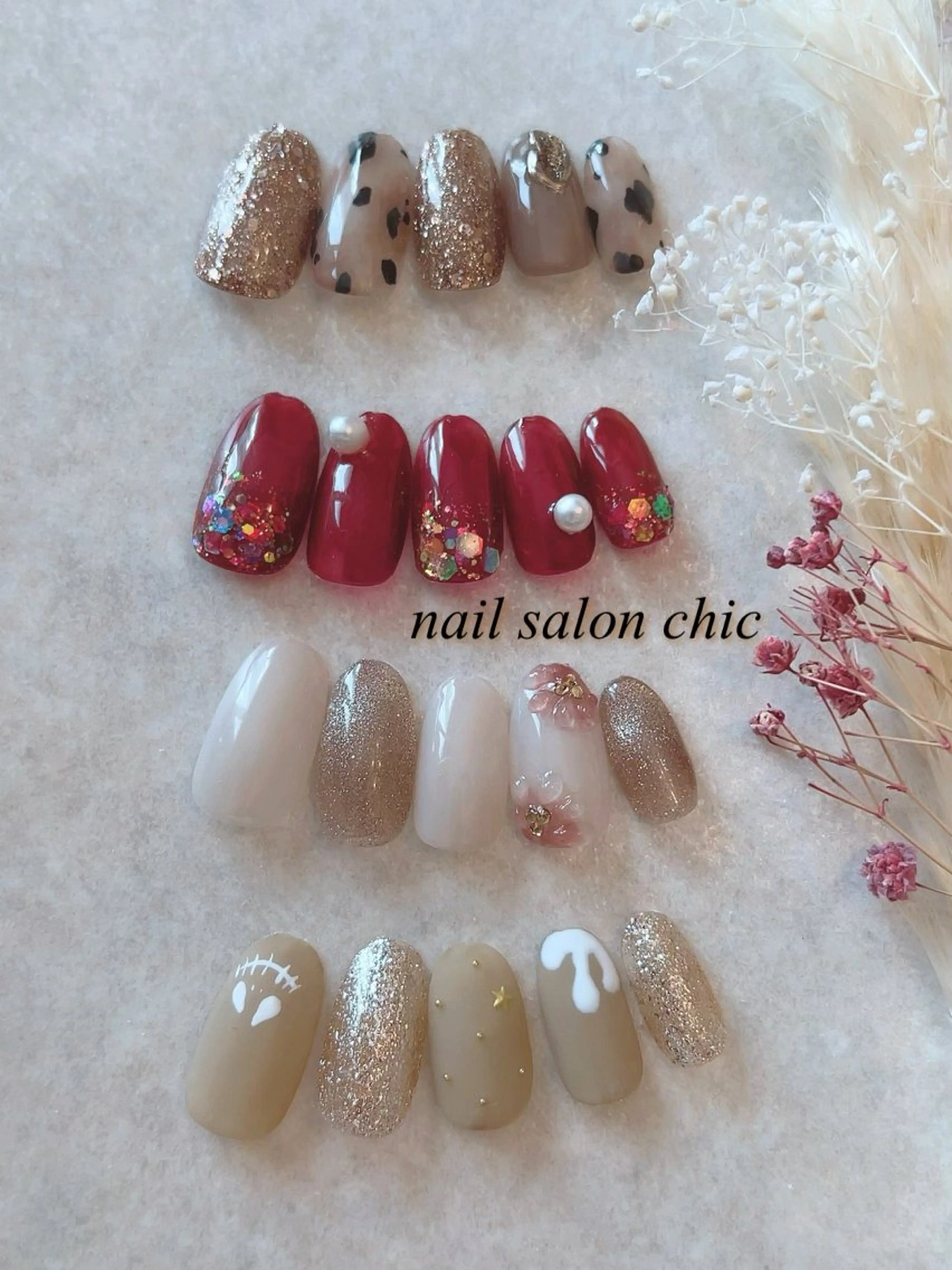 ネイル ハンドネイル nail salon chicのネイルデザイン