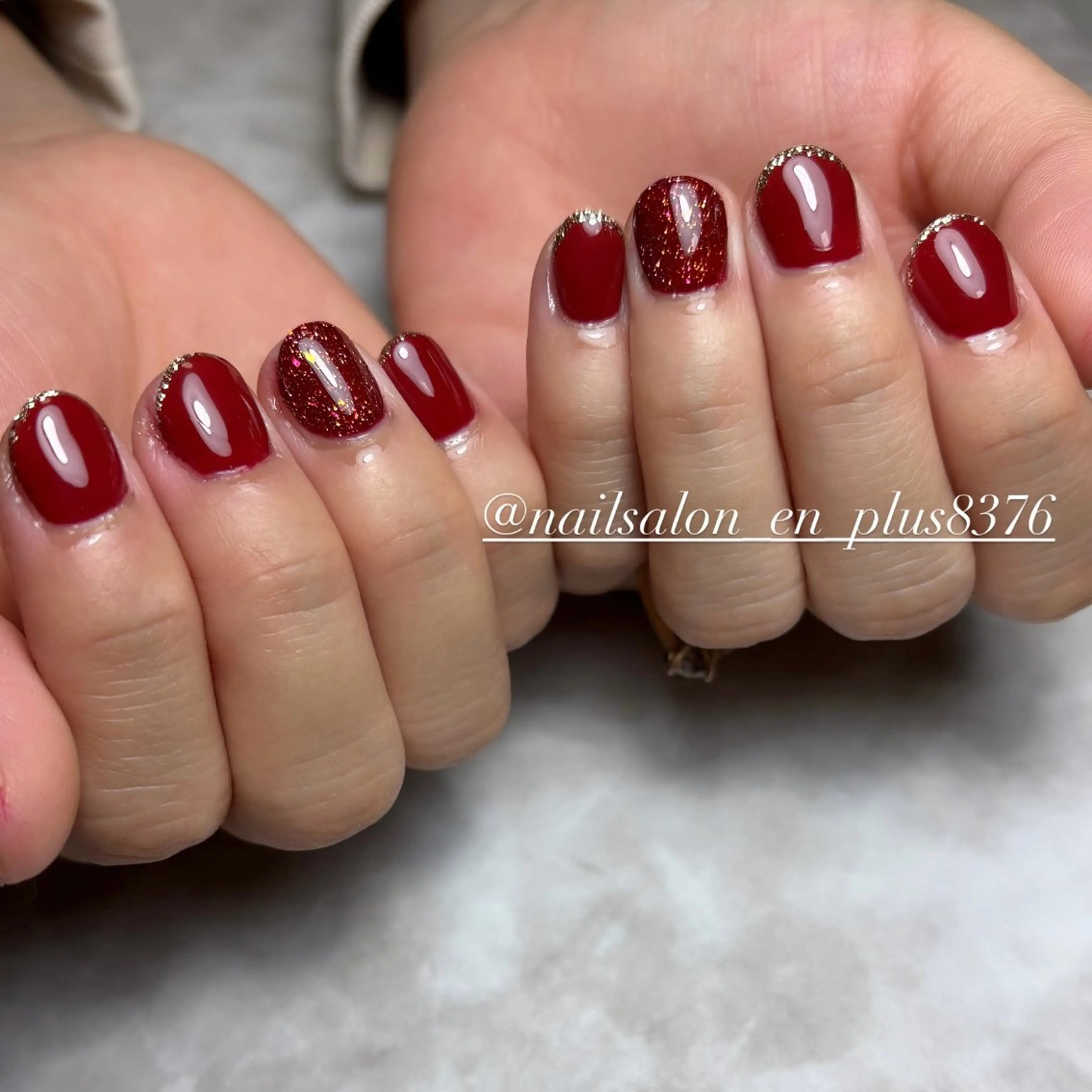 ネイル ハンドネイル NAILSALON en+所属・NAILSALON en+沖縄市美原のネイルデザイン