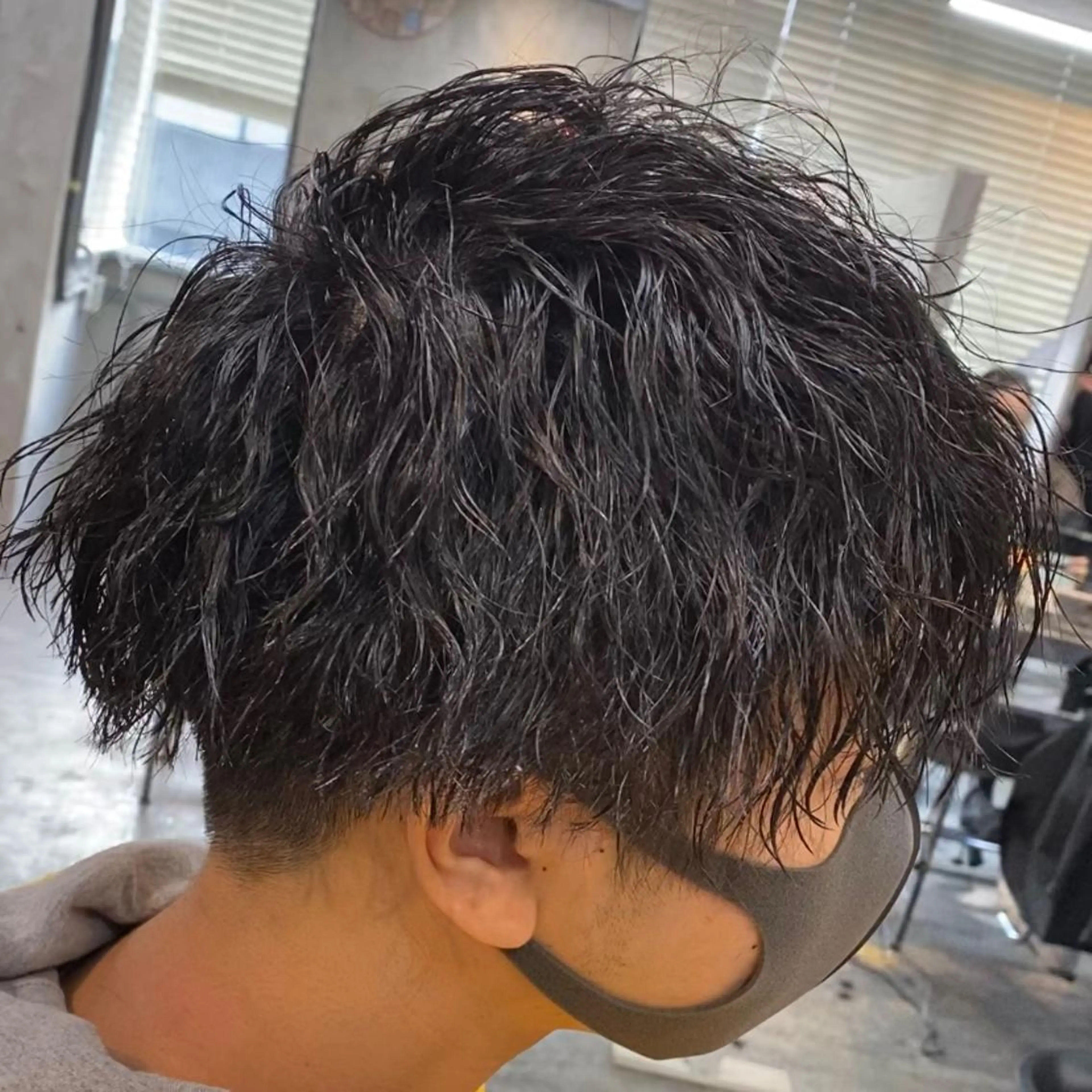 【🫧minimoメンズ限定🫧】話題沸騰のツイストスパイラルパーマ🕶⚡️の写真